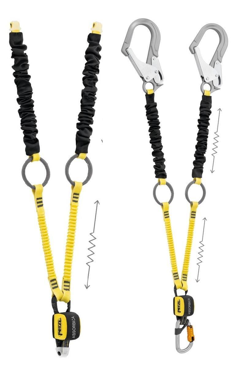 PETZL ABSORBICA-Y TIE BACK Lanyard