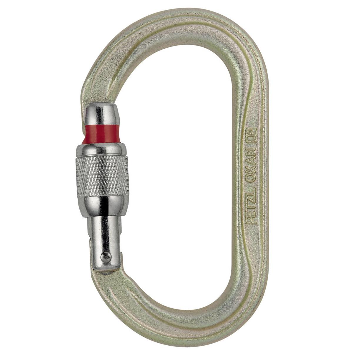 PETZL OXAN Çelik Kilitli Karabina - Avrupa Versiyonu