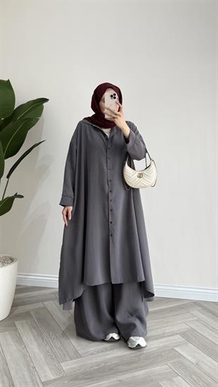 Oversize Kalıp Tensel Takım | Antrasit