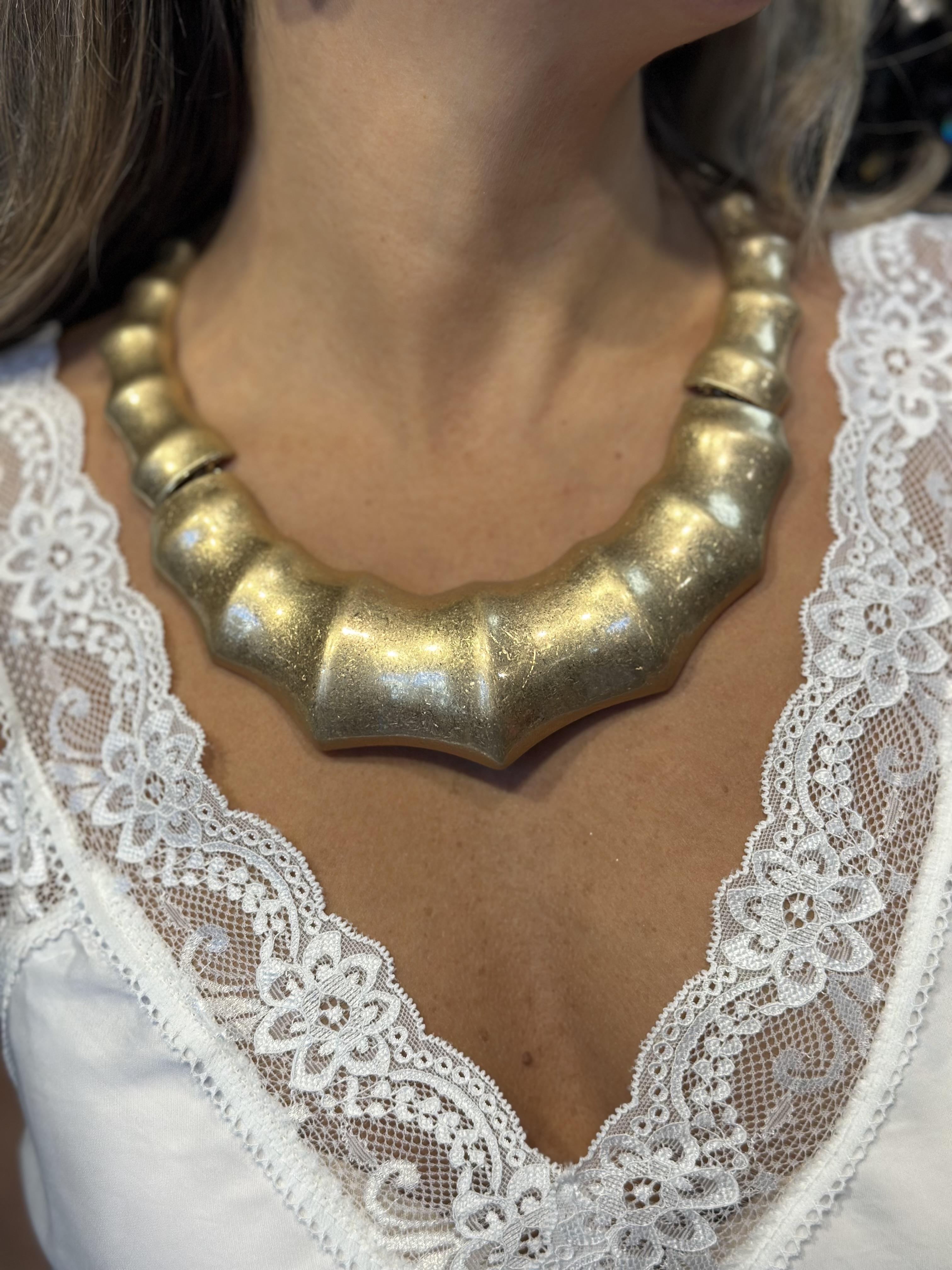 Gold Eklemli Kolye