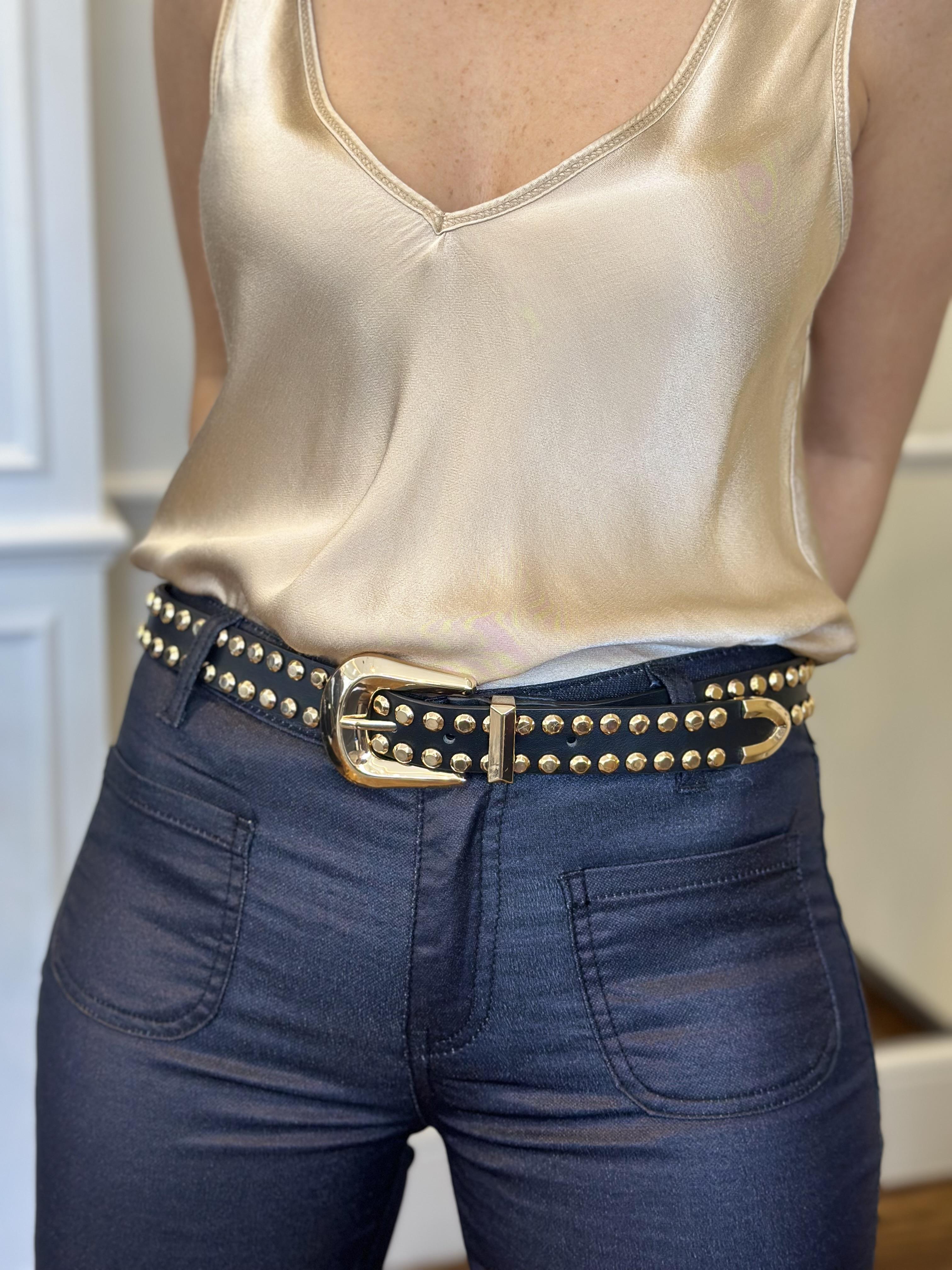 Zımba Detaylı Kemer