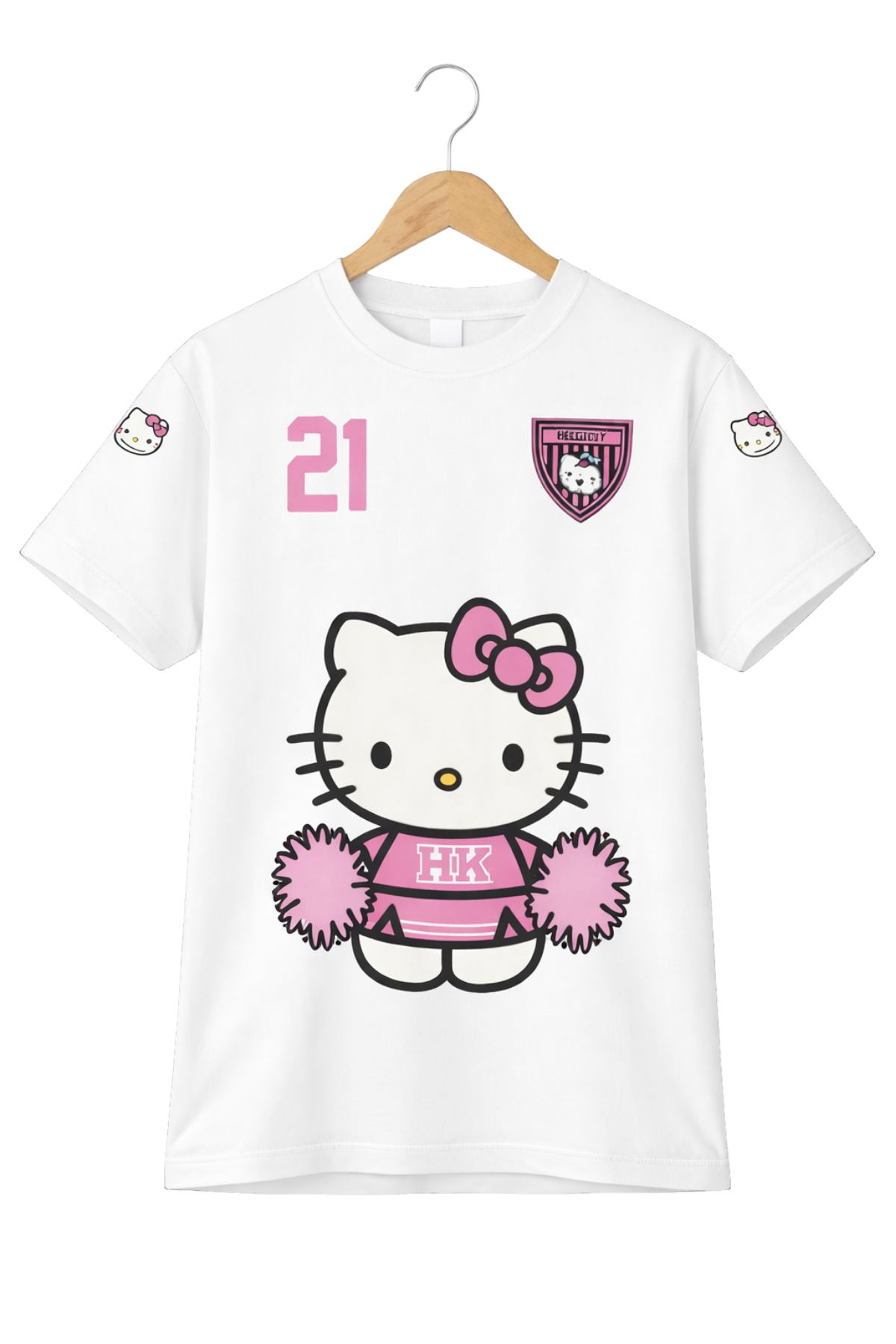 Hello Kitty Kawaii Beyaz Tişört Tshirt