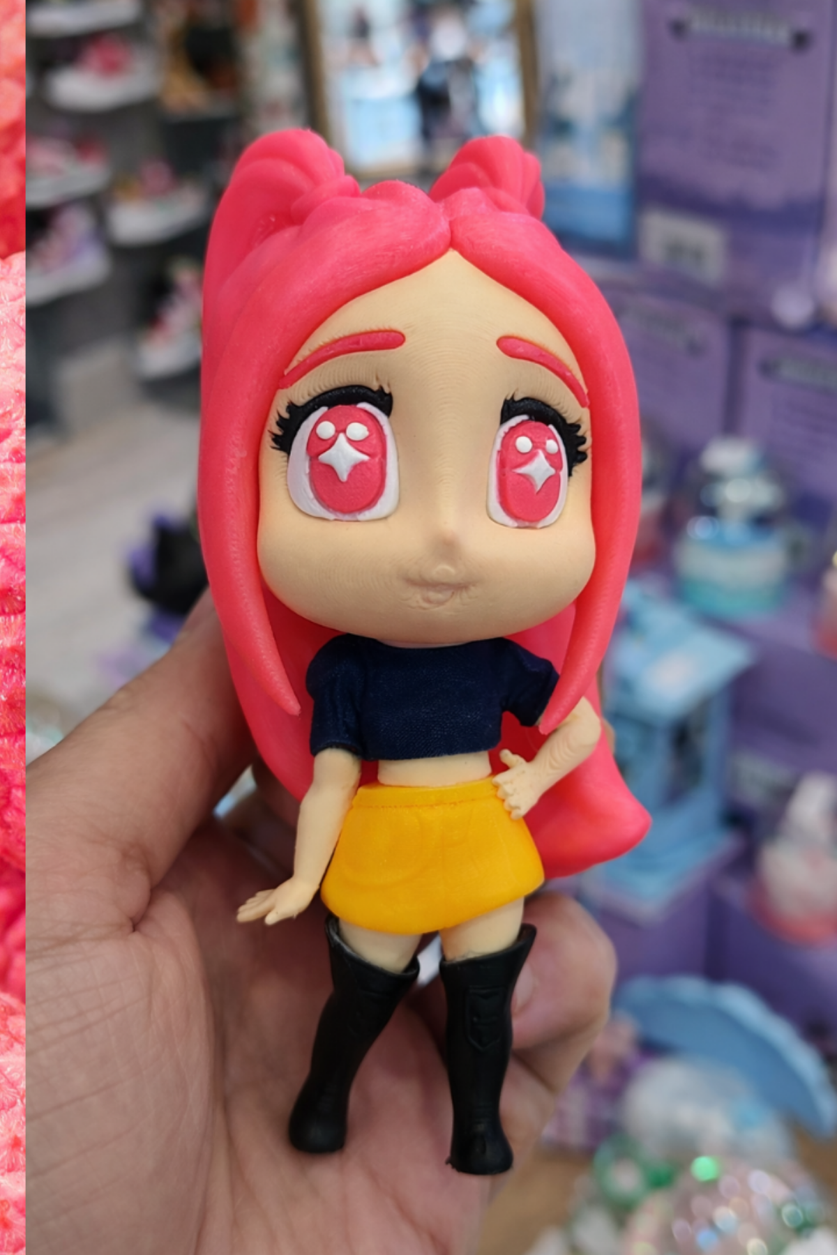 K-Pop Demon Hunter Huntrix Mira Karakterli 3d Küçük Boy 12 cm Figür 