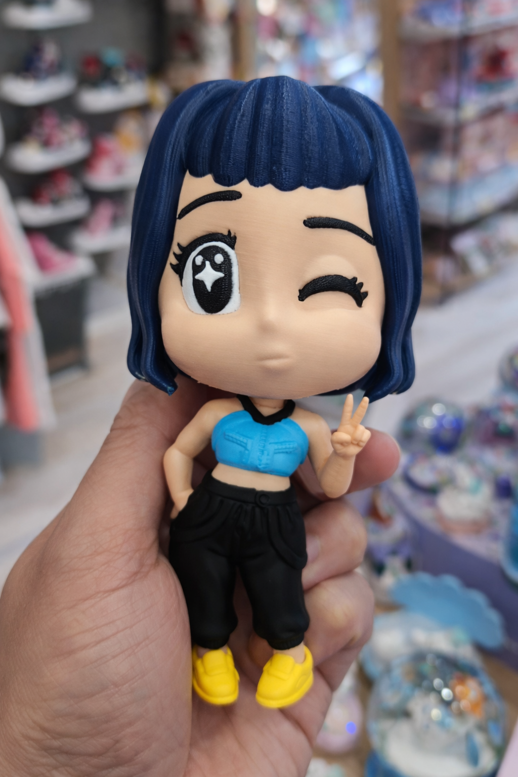 K-Pop Demon Hunter Huntrix Zoey Karakterli 3d Küçük Boy 12 cm Figür 