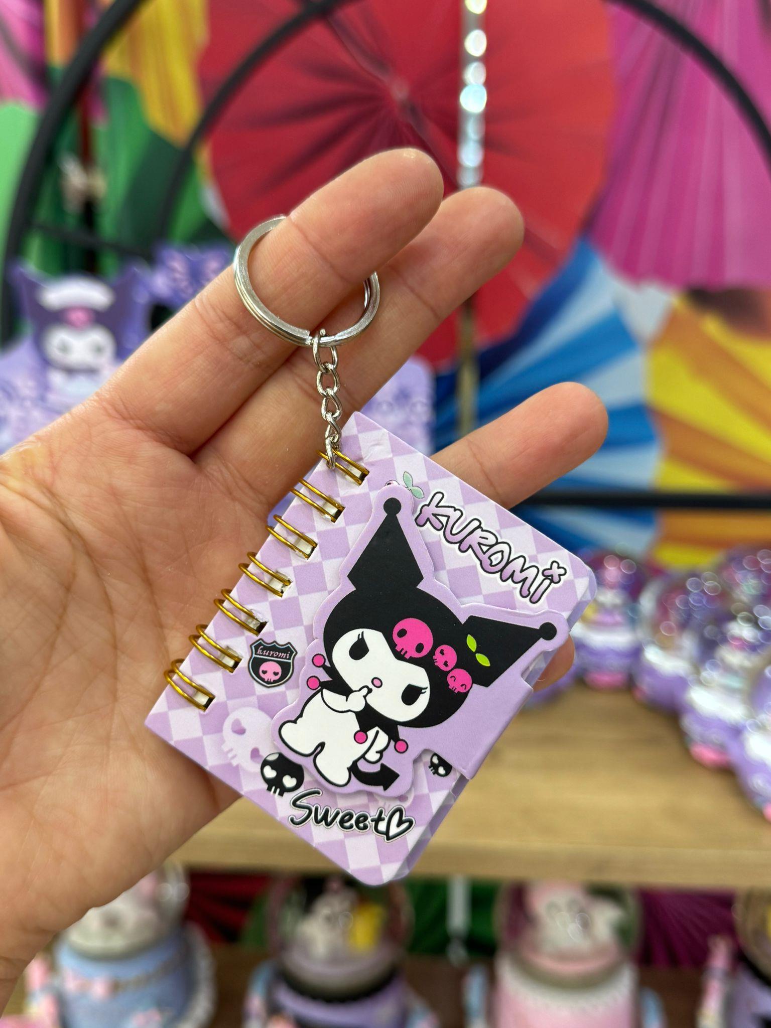 Kuromi Anahtarlıklı Mini Defter