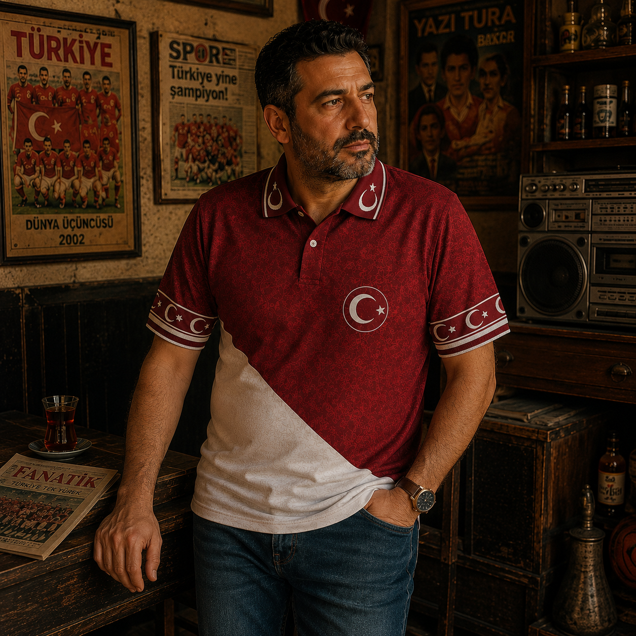 Türkiye Özel Tasarım Polo Yaka Özel Tasarım Tişört Tshirt