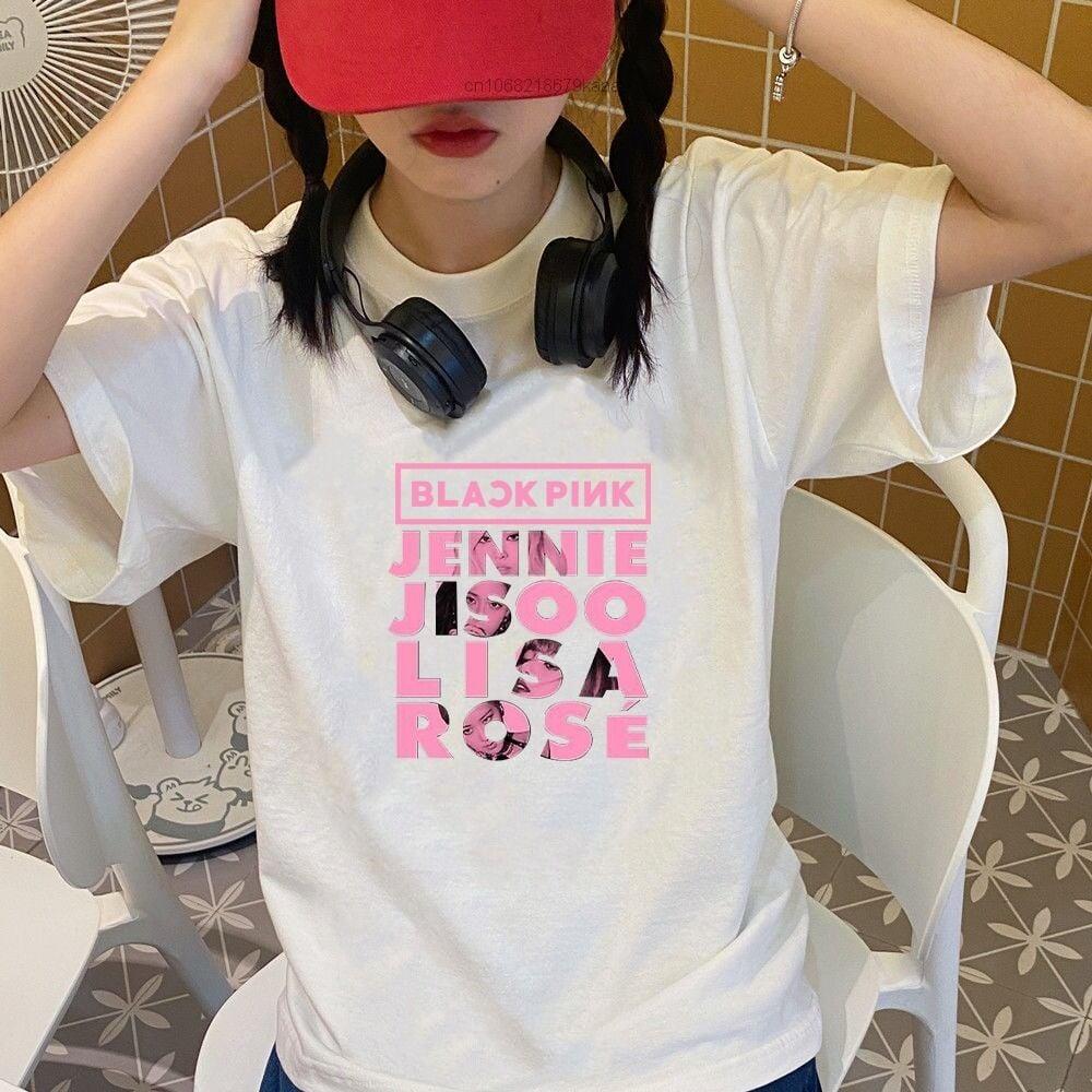 Blackpink jenie,lisa,rose,jıso isimli tshirt,tişört