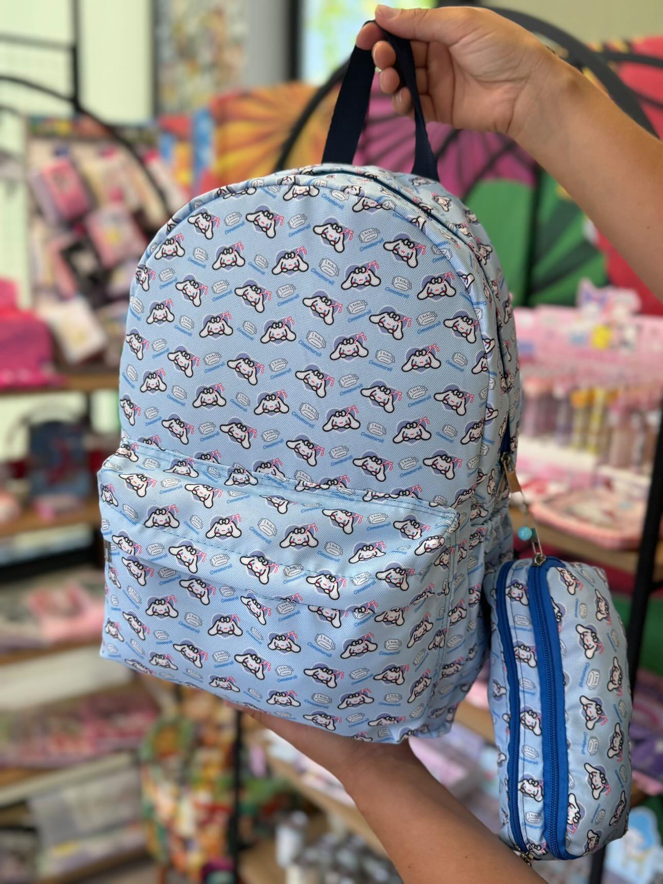 Cinnamoroll Baskılı Suya Dayanıklı Sırt Çantası Okul Çantası