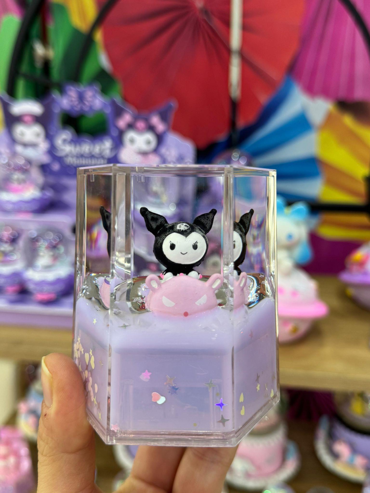 Kuromi 6gen Işıklı Ve Müzikli Kar Küresi 
