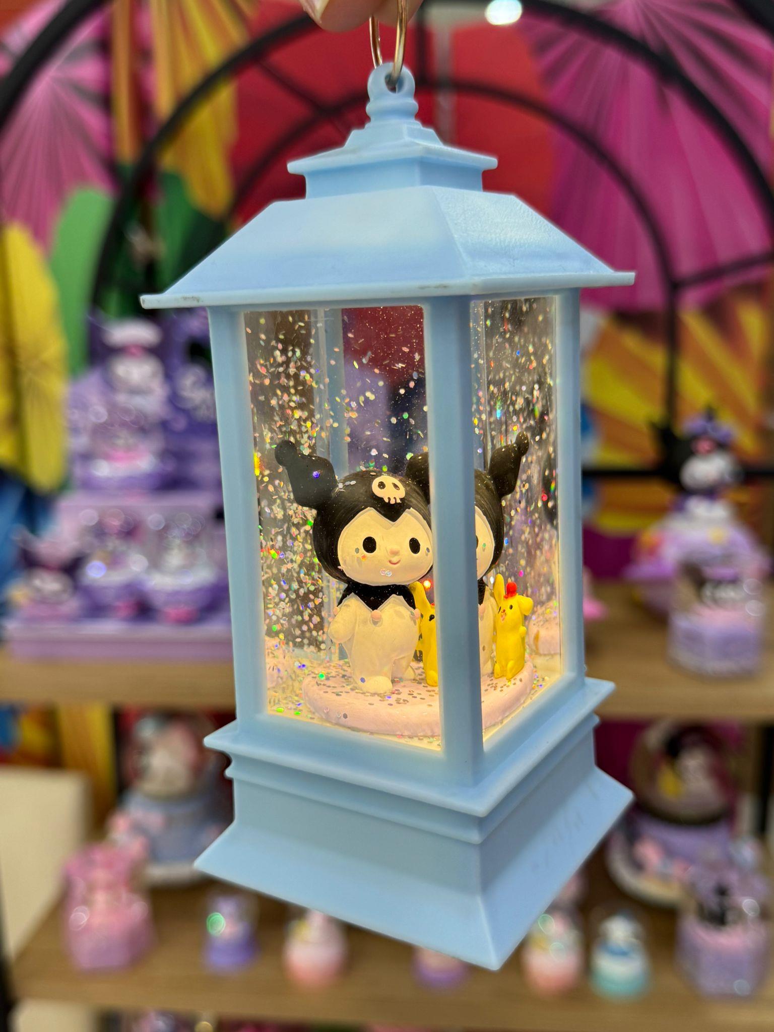 Kuromi Askı Aparatlı Işıklı Mavi Gece Lambası 