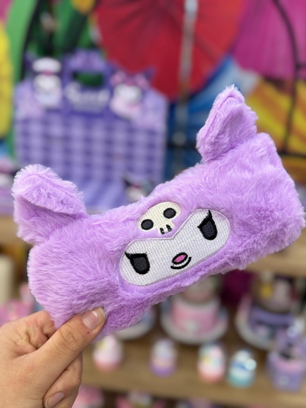 Kuromi Orta Boy Lila Peluş Kalemlik  