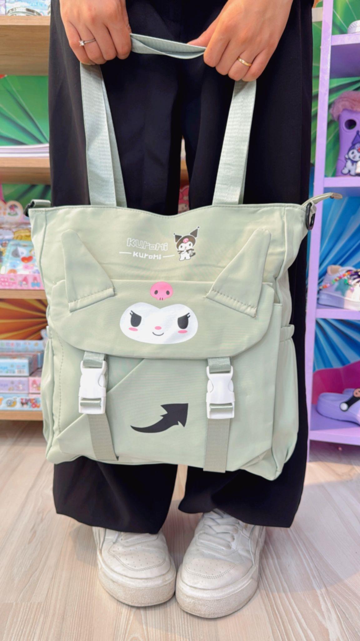 Kuromi Yeşil Omuz-Postacı Çantası 