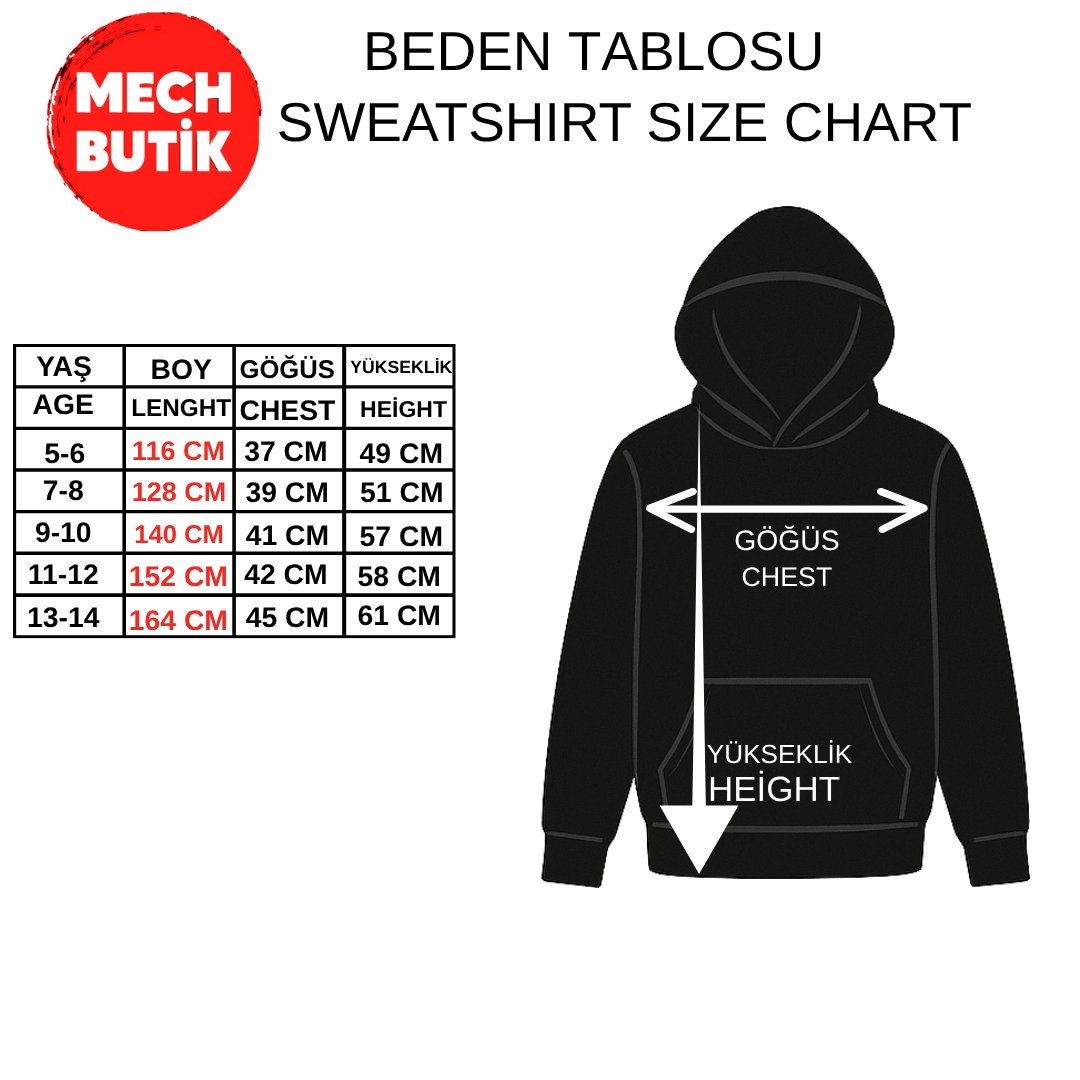Manifest Zoktay Baskılı Siyah Fermuarlı Kapüşonlu Hırka Sweatshirt (4)