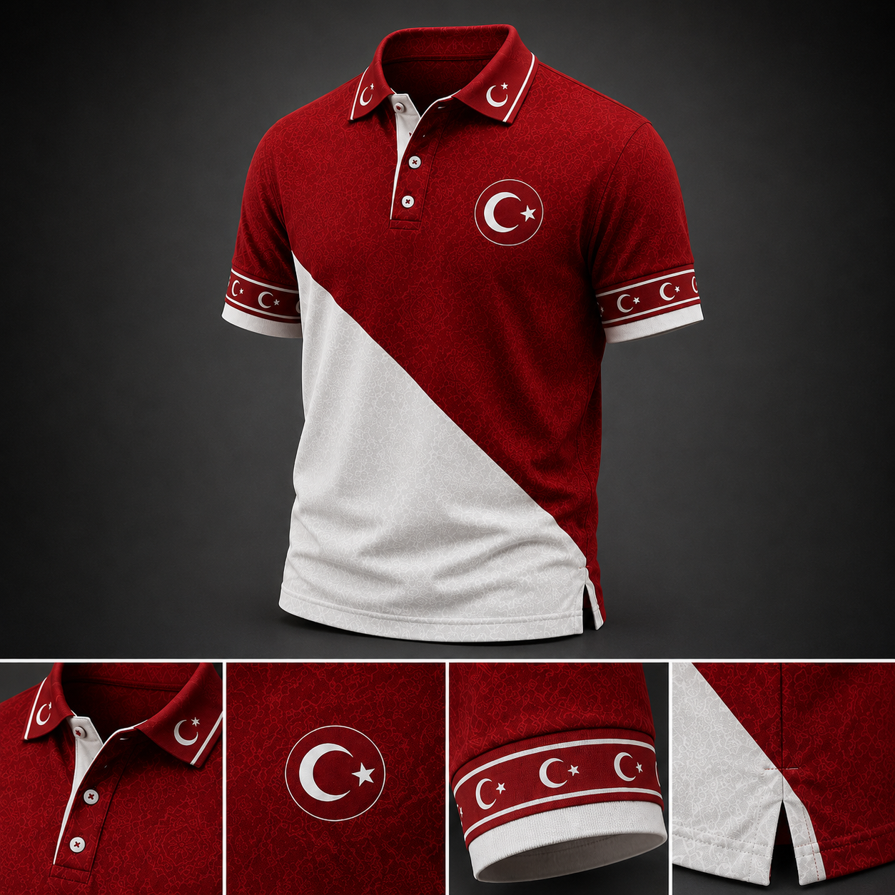 Türkiye Özel Tasarım Polo Yaka Özel Tasarım Tişört Tshirt