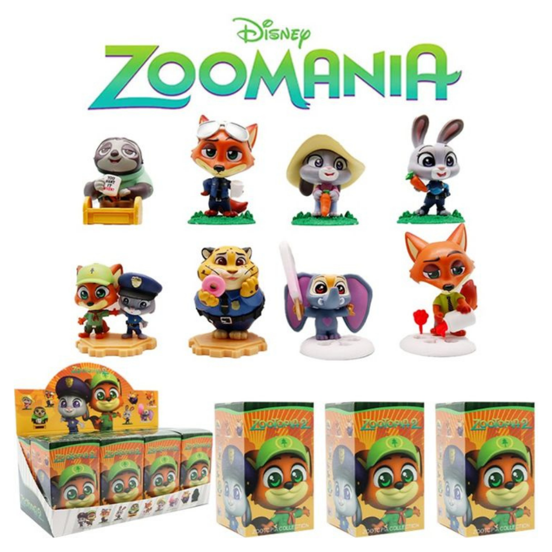 Zootopia 2 Mini Figür Sürpriz Kutu Figür(İSTEDİĞİNİZ FİGÜR OLURSA MESAJ ATINIZ) 