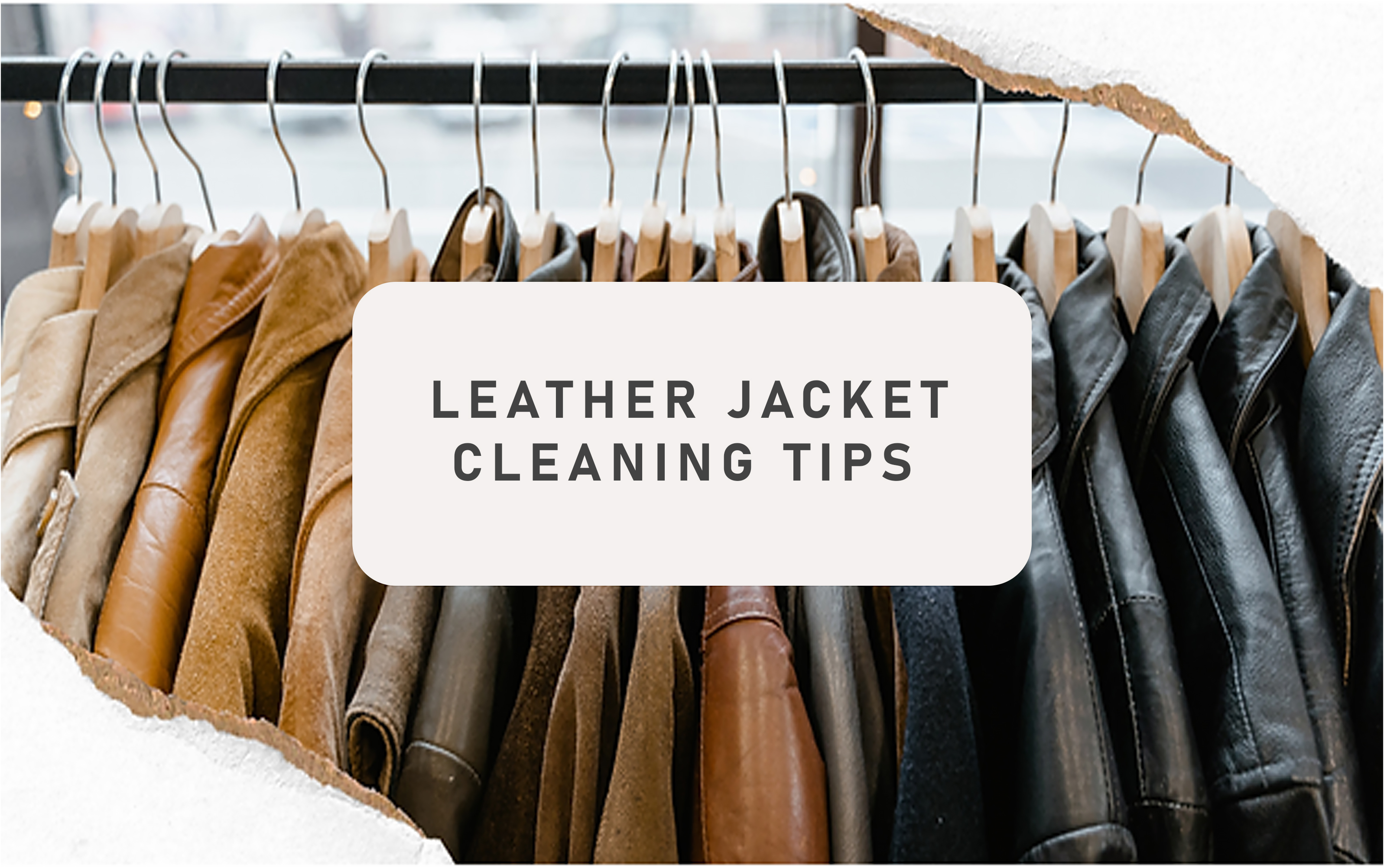 How to clean leather jacket ?