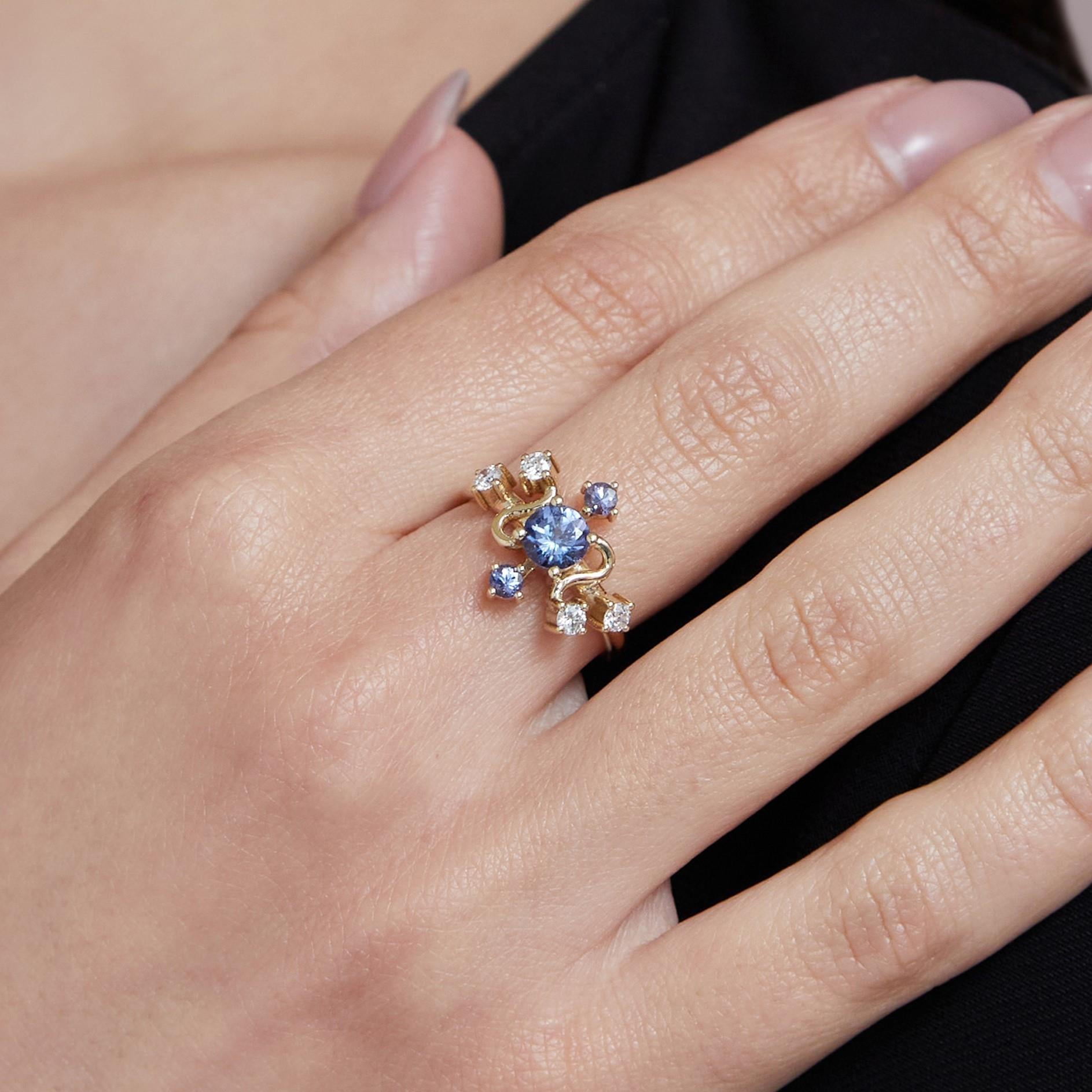 Dream Tanzanit Swarovski Yüzük
