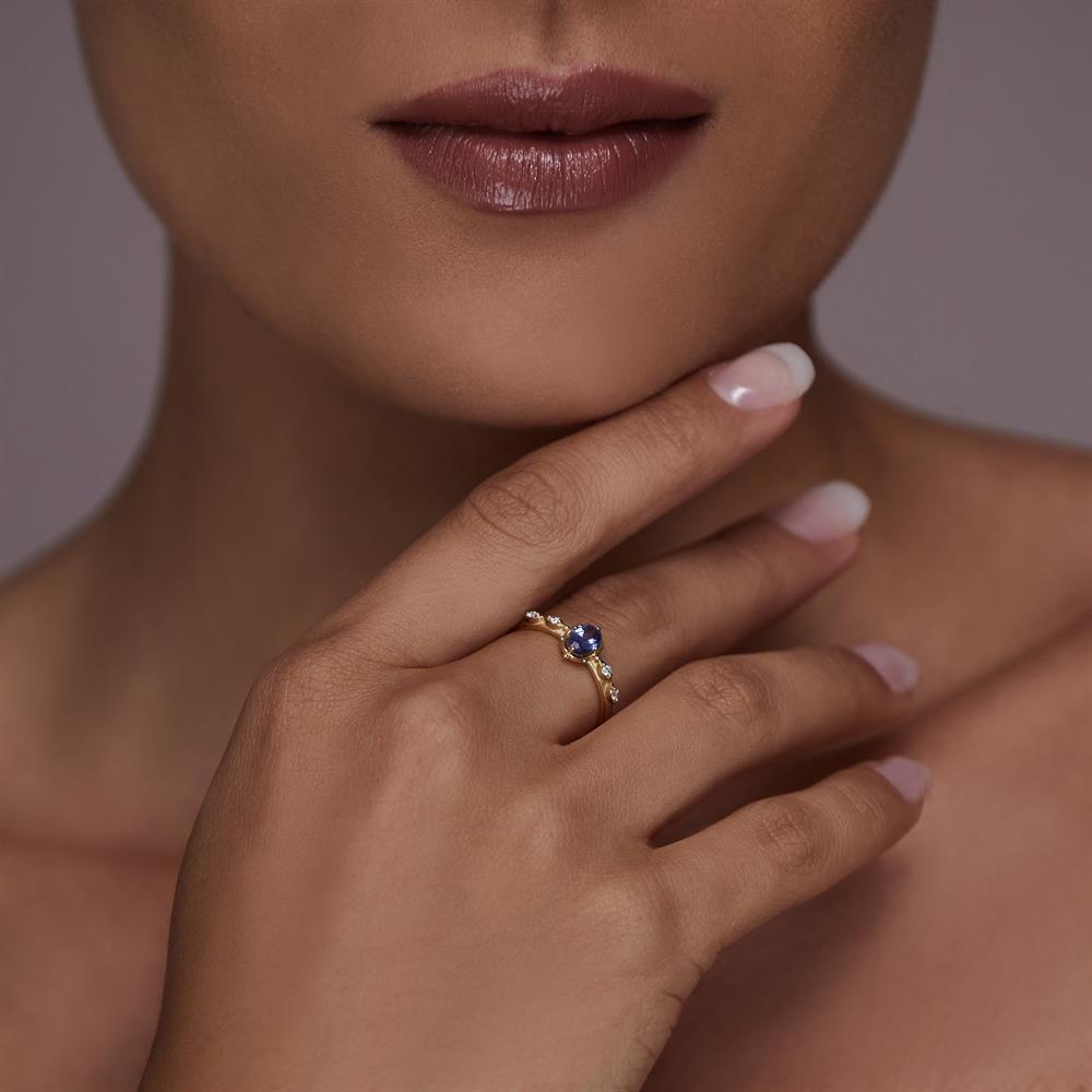 Tanzanite Pırlanta Yüzük