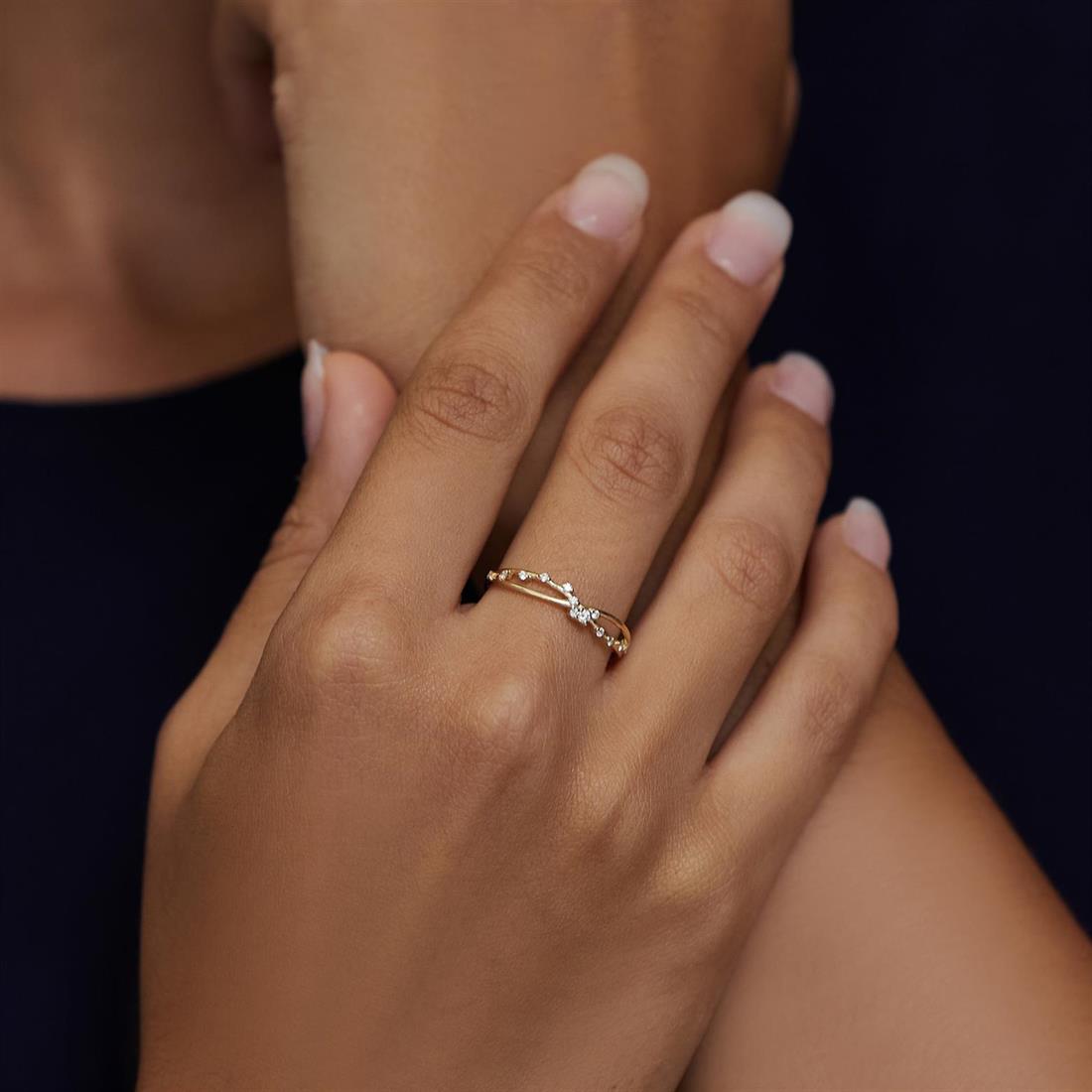 Dainty Swarovski Yüzük