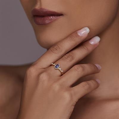 Tanzanite Pırlanta Yüzük