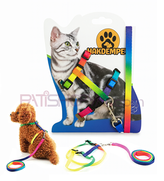 Kedi Bel Tasması Gökkuşağı