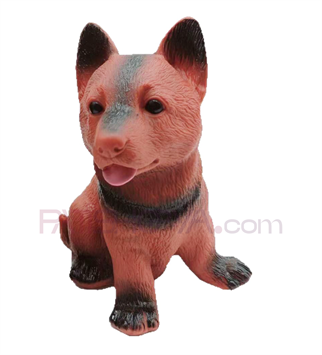 SESLİ PLASTİK KÖPEK OYUNCAK 18X13 KARTON ASKILI