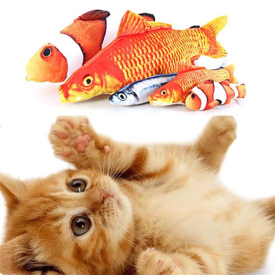 Hareketli Balık Kedi Oyuncağı Şarjlı - PETSHOPYA