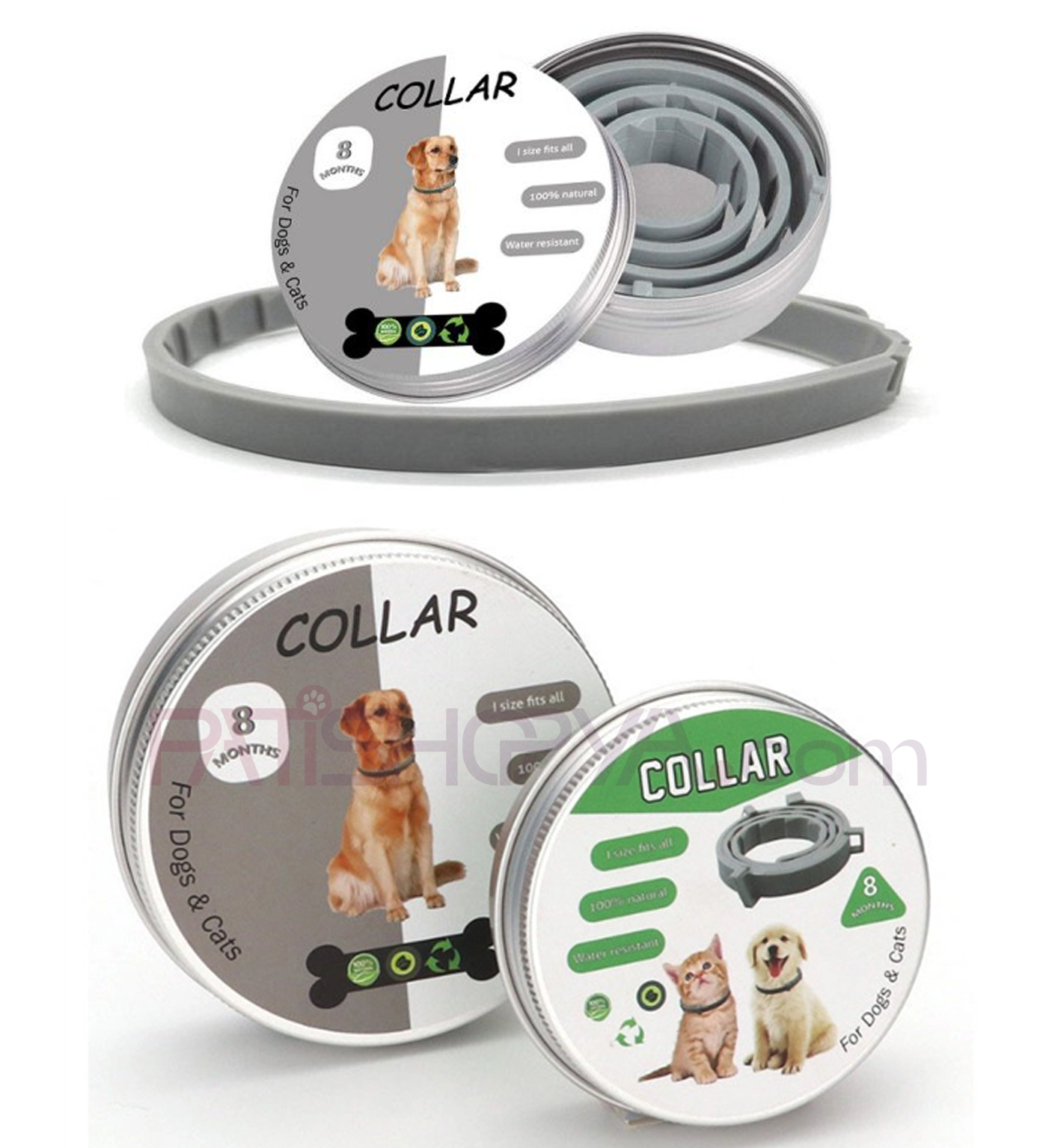 PATİSHOPYAKedi Bit Pire Tasması 38CC