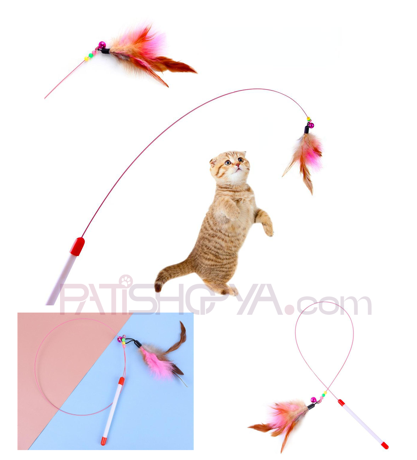 PATİSHOPYAKedi Oyun Oltası 90 CM