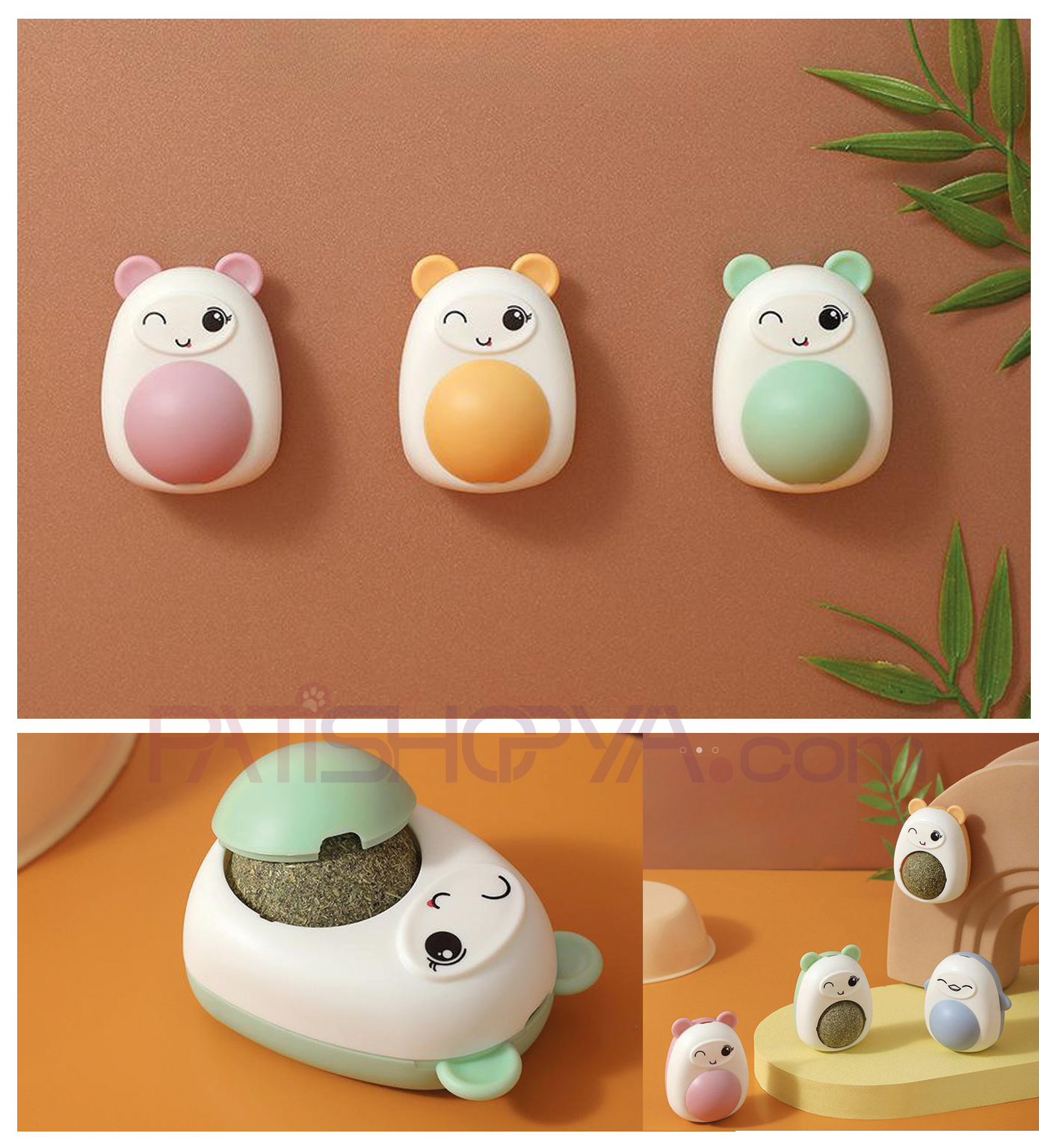 PATİSHOPYAKedi Yalama Topu Petcorn Model