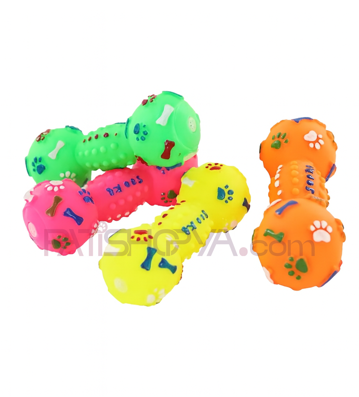 PATİSHOPYAPati Kemik Desenli Sesli Oyuncak