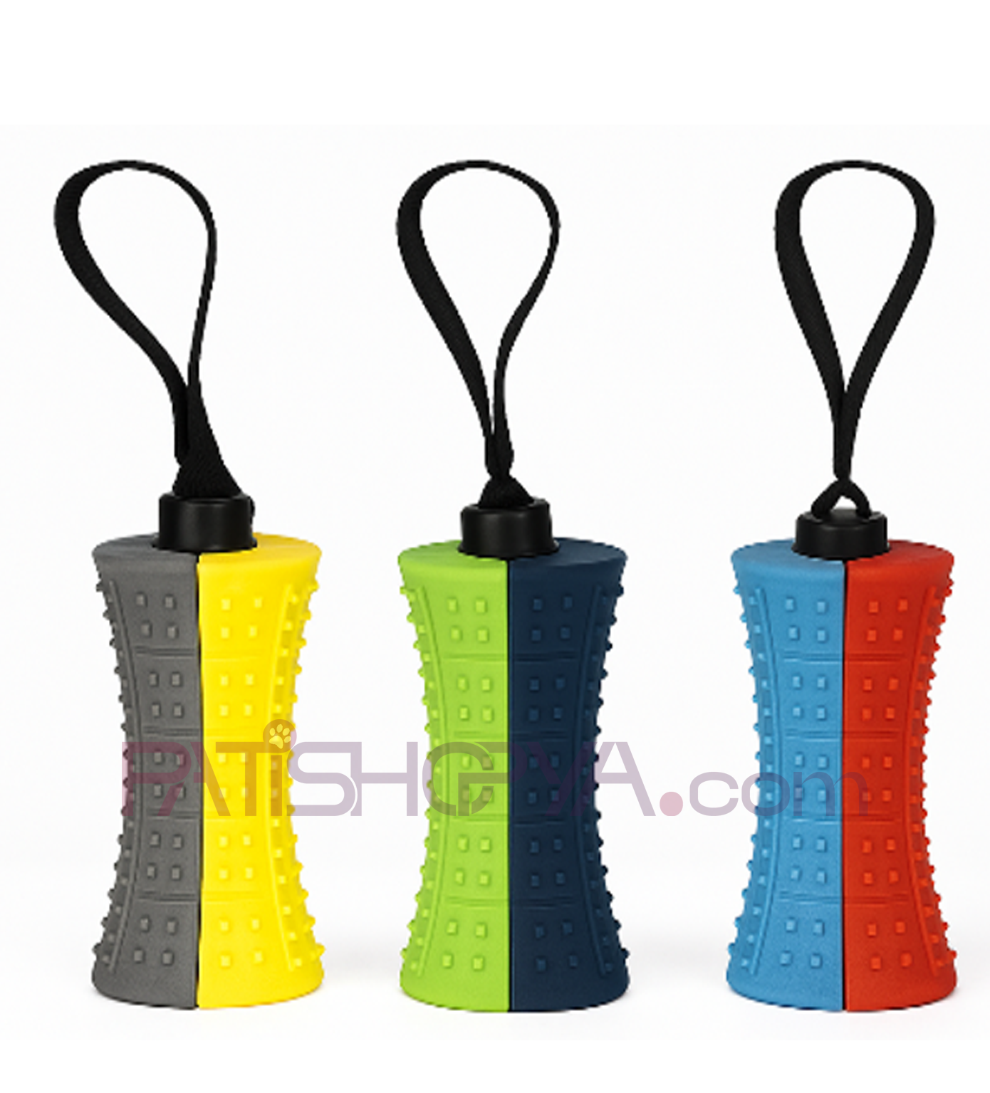 PATİSHOPYASert Plastik Sesli Lüks Köpek Eğitim ve Diş Kaşıma Oyuncağı