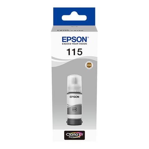 Epson115 EcoTank Gri (Gray) Mürekkep Şişesi