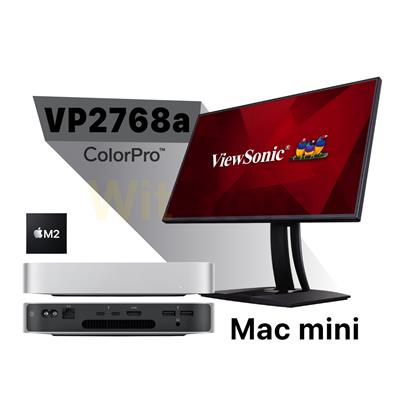 AppleApple Mac mini ve ViewSonic VP2768a Monitör