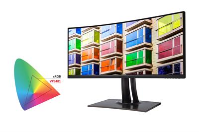 ViewSonicViewSonic VP3481a 34 inç Pantone onaylı %100 sRGB WQHD+ Video Kurgu İçerik Üretici Profesyonel Monitör
