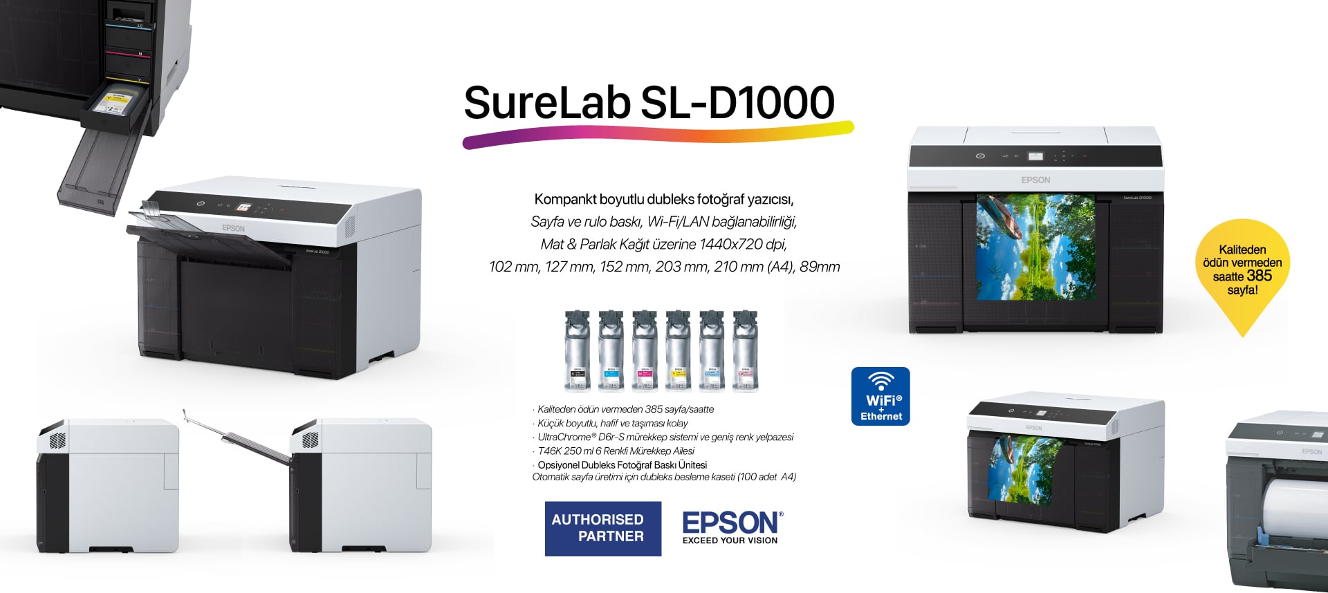 Epson SureLab SL-D1000 Profesyonel Fotoğraf Yazıcısı