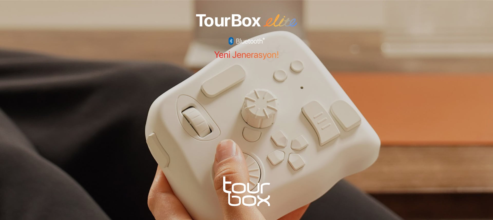 TourBox Elite Beyaz Stoklarda!