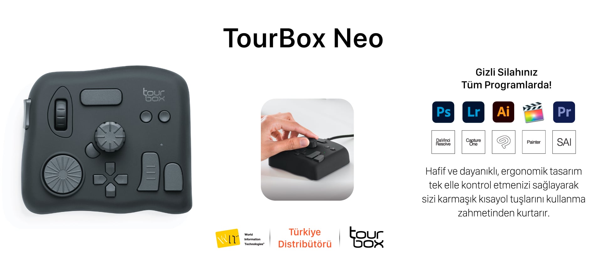 TourBox Neo - Gizli Silahınız
