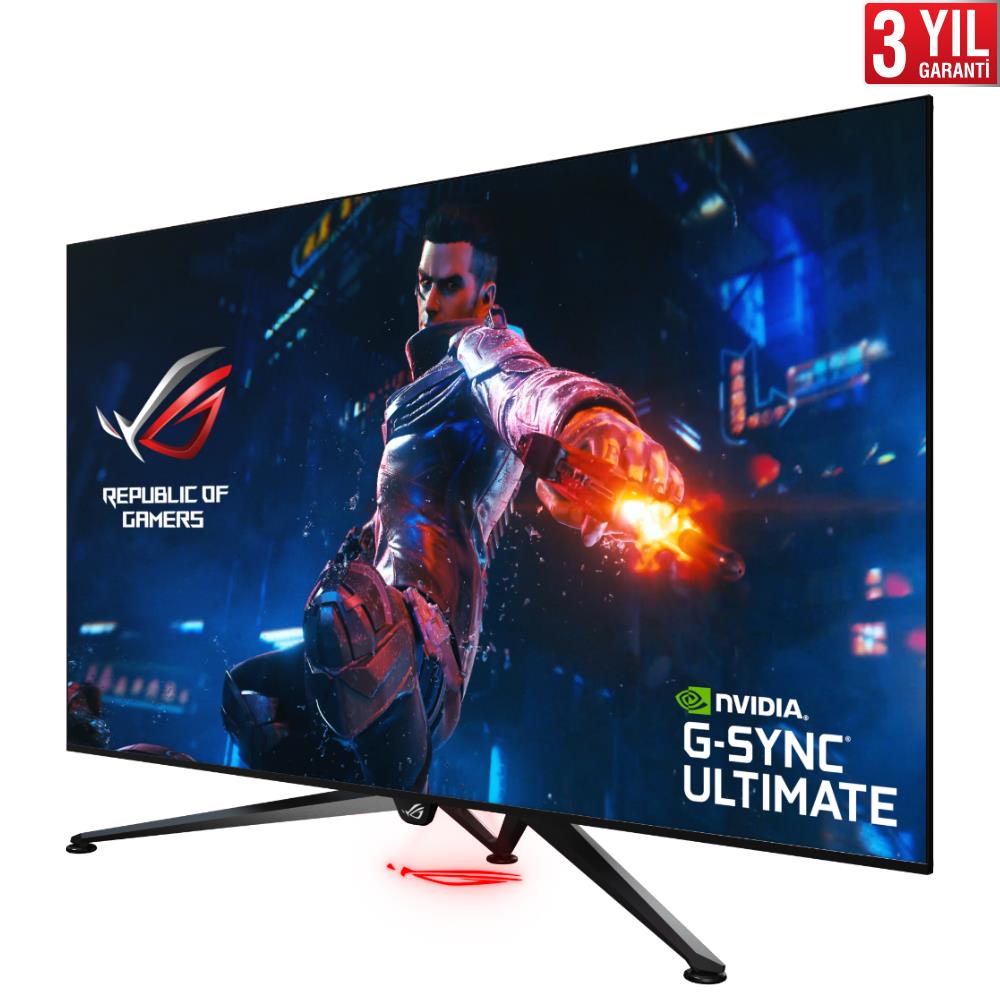 ASUS ROG SWIFT PG65UQ 65 HDR GAMING G-SYNC ULTIMATE NVIDIA SHEILD 3840x2160 144hz DP HDMI MM VESA 3YIL ELMB SYNC