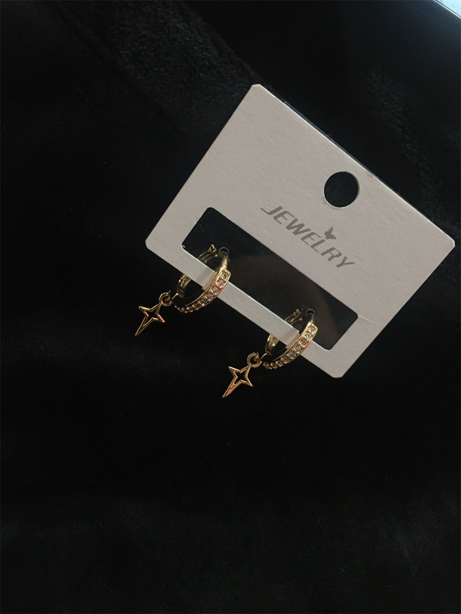  Çelik Gold Küpe 