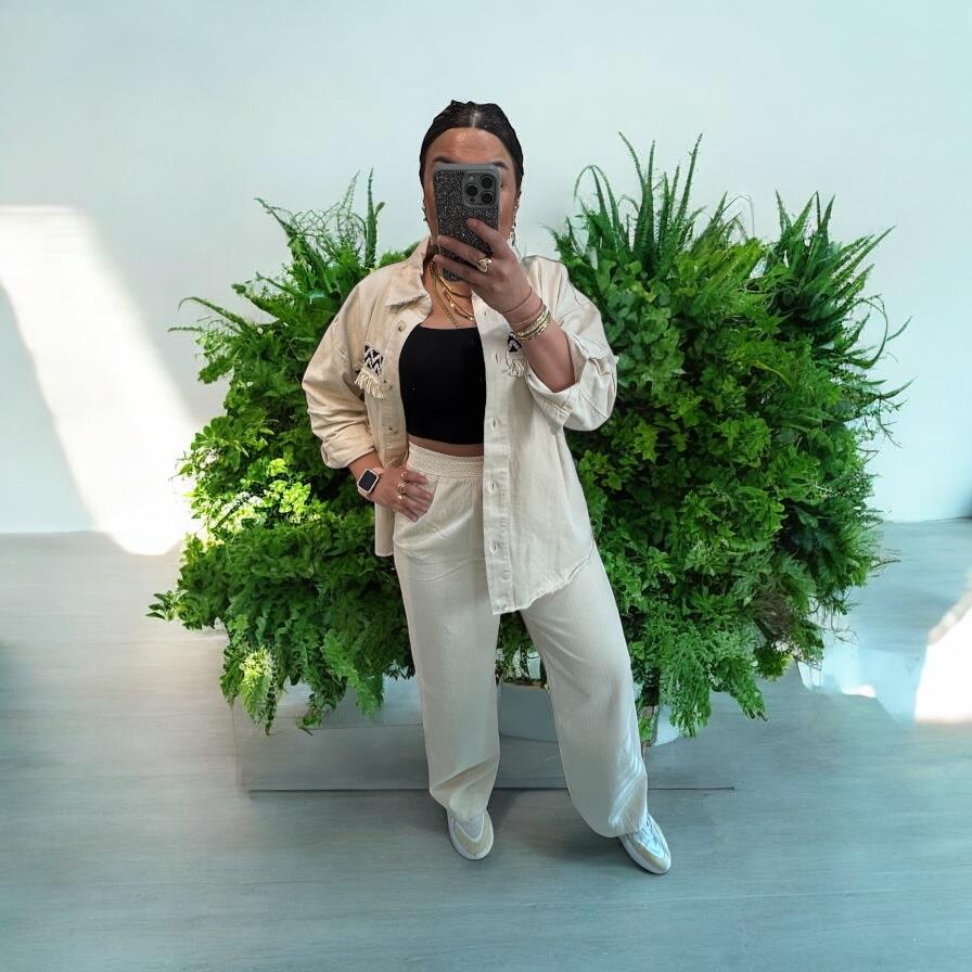 Bel Detaylı Premium Seri Gabardin Kumaş Palazzo  Pantolon