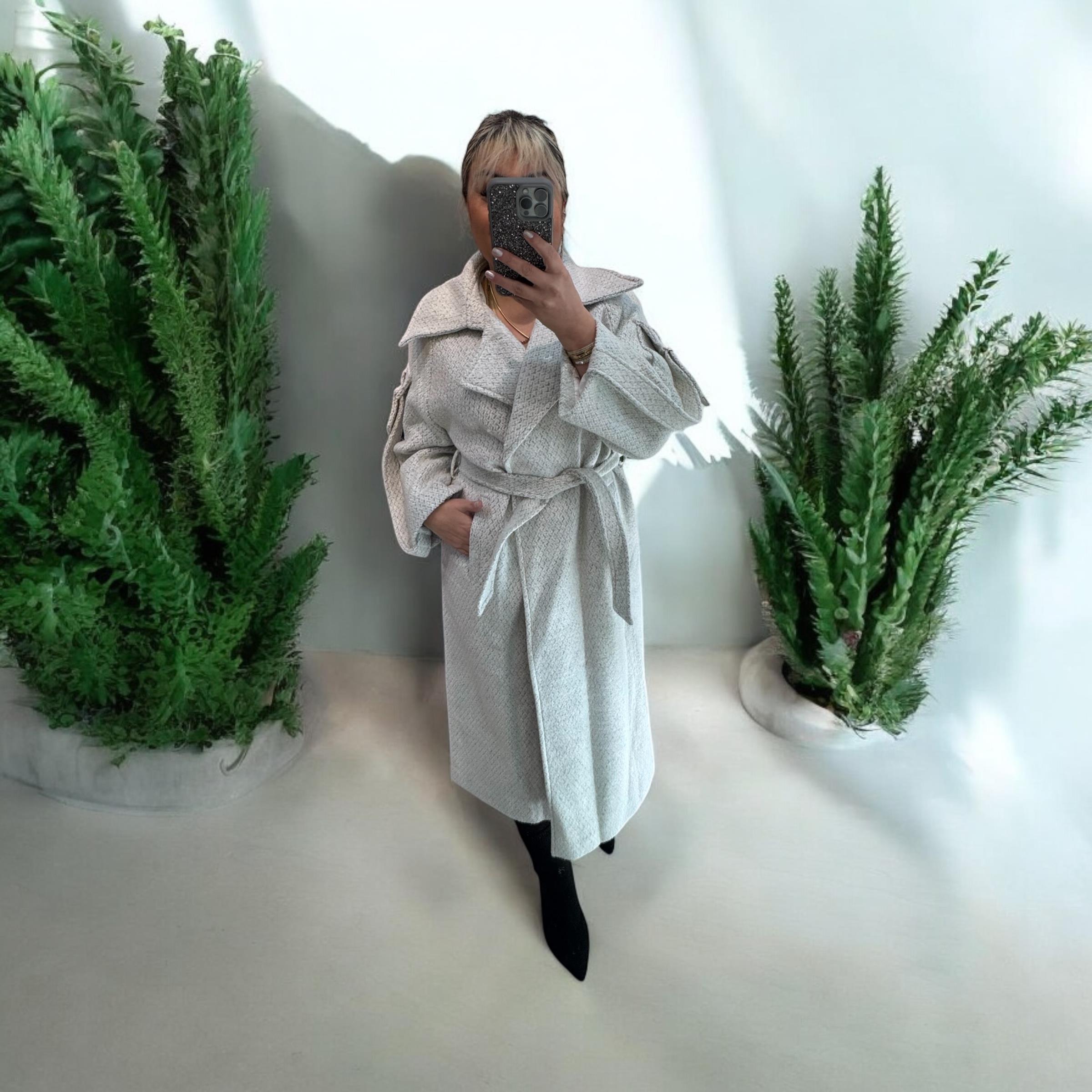 Buklet Tasarım Model Açık Gri Kaban