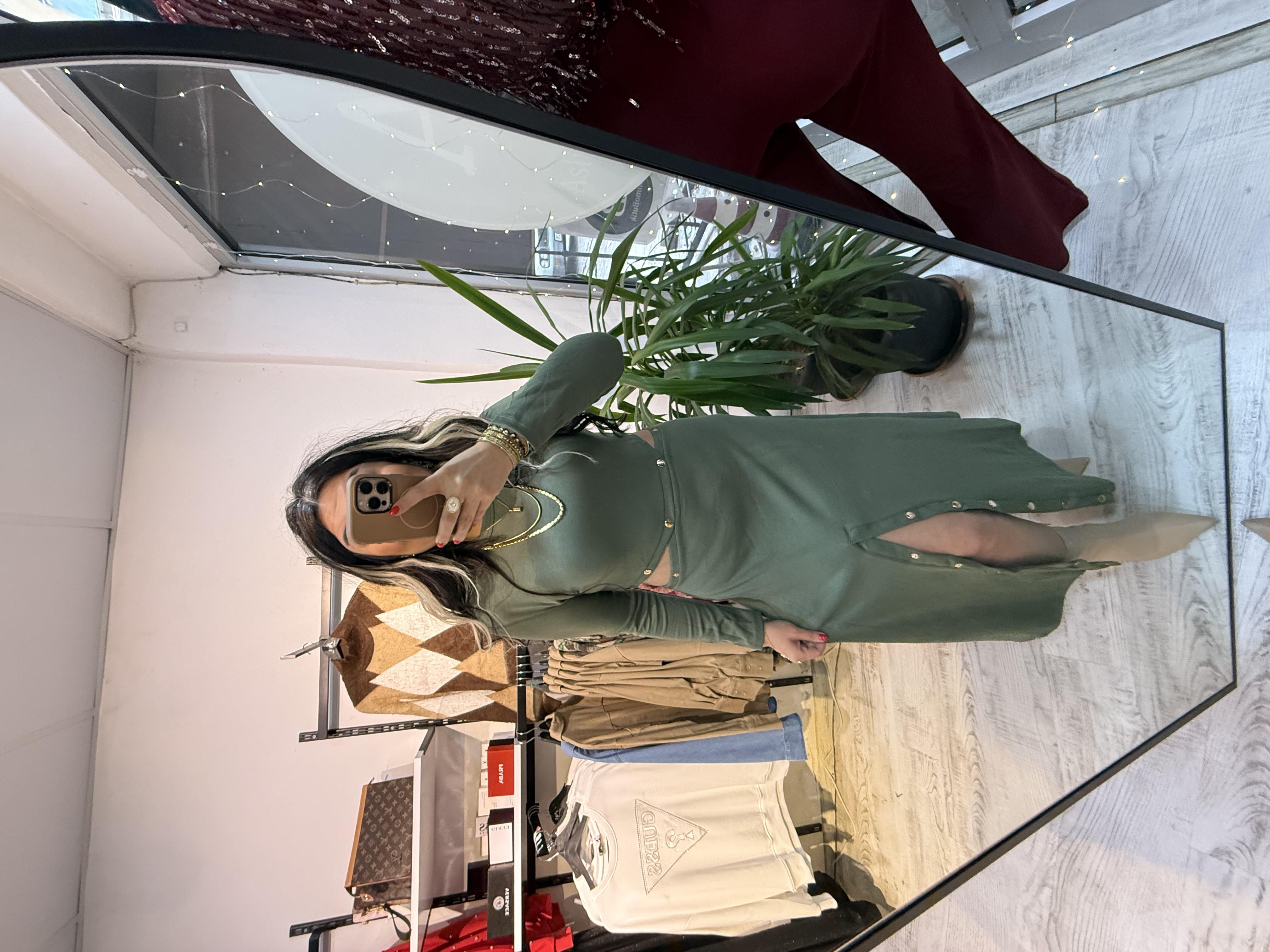 ÇıtÇıt Detaylı Haki Takım