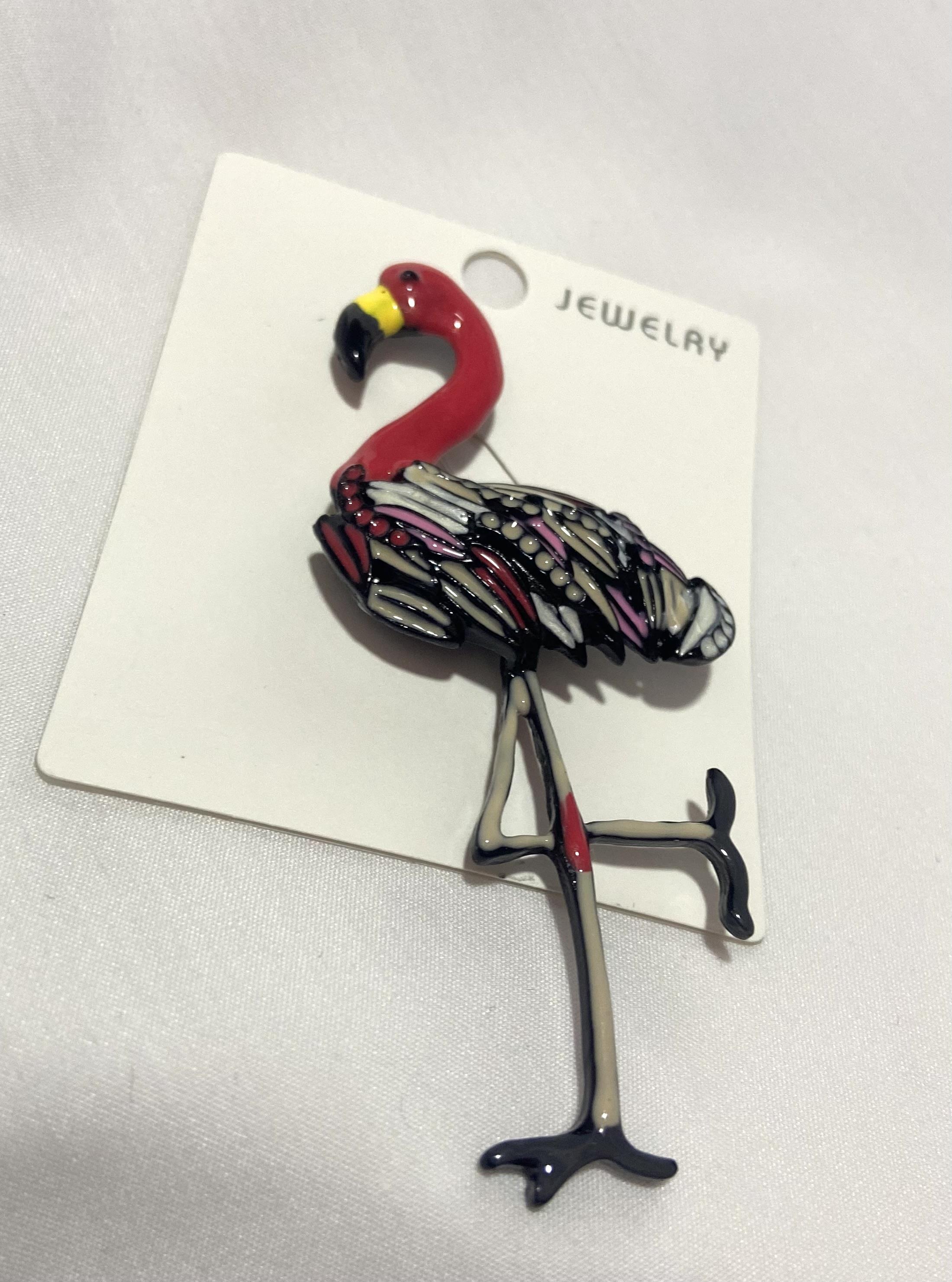 Flamingo Broş