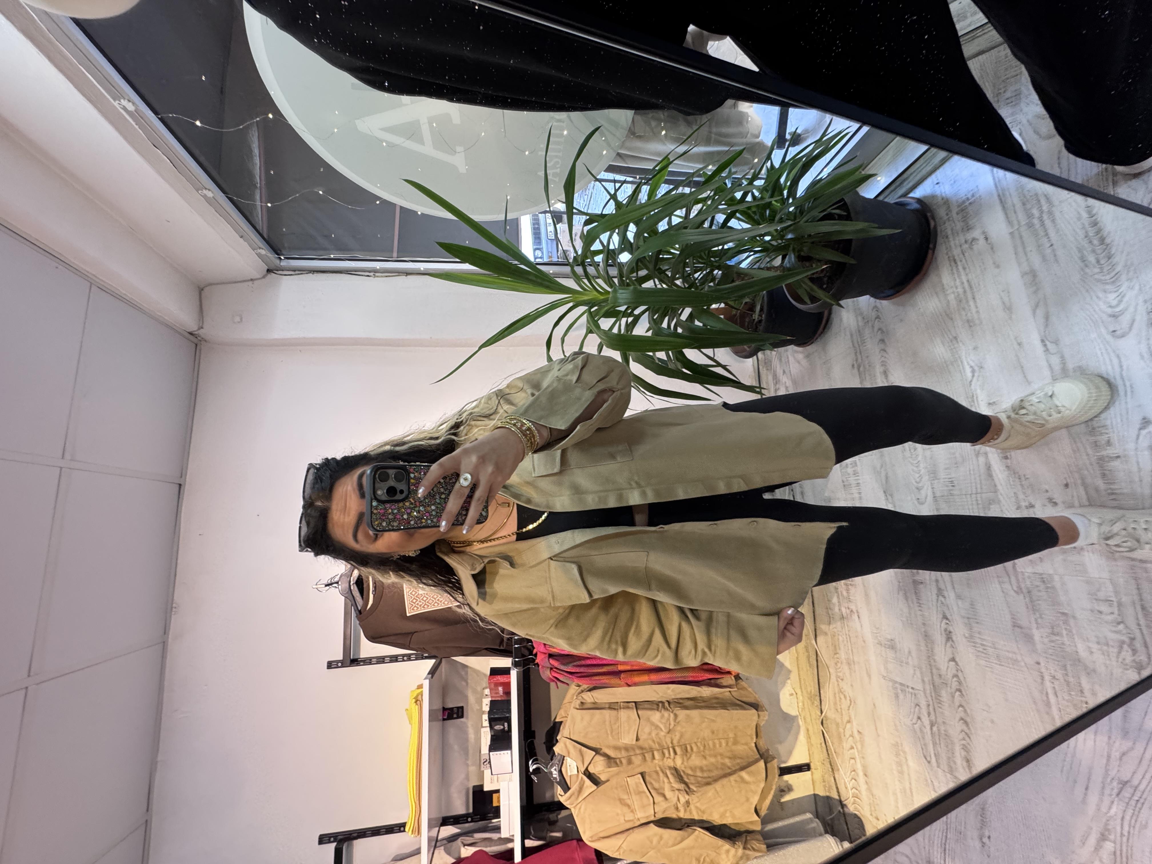 Gabardin Kumaş Gömlek Ceket