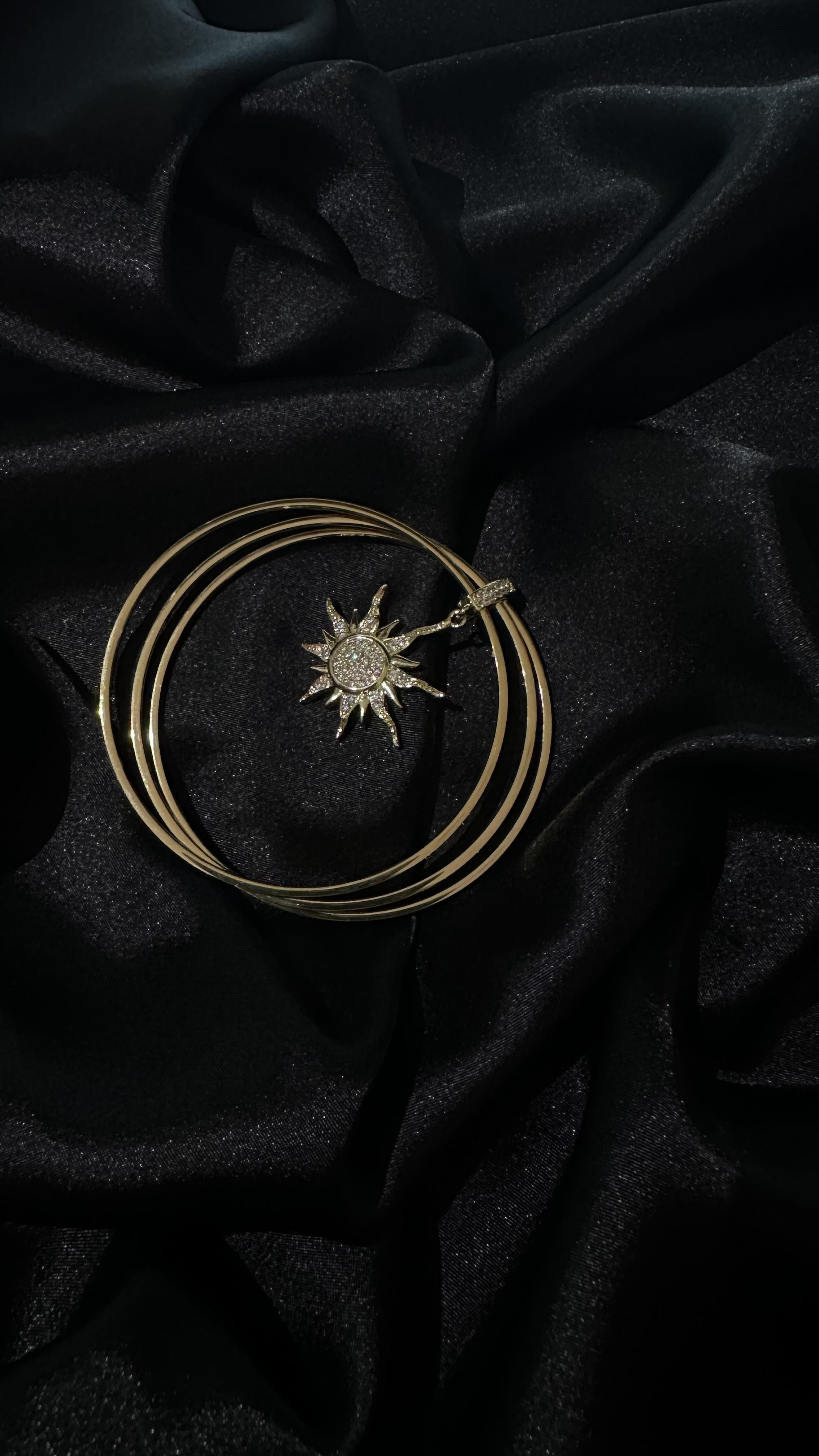 Güneş Taşlı Chm Ajda Bilezik