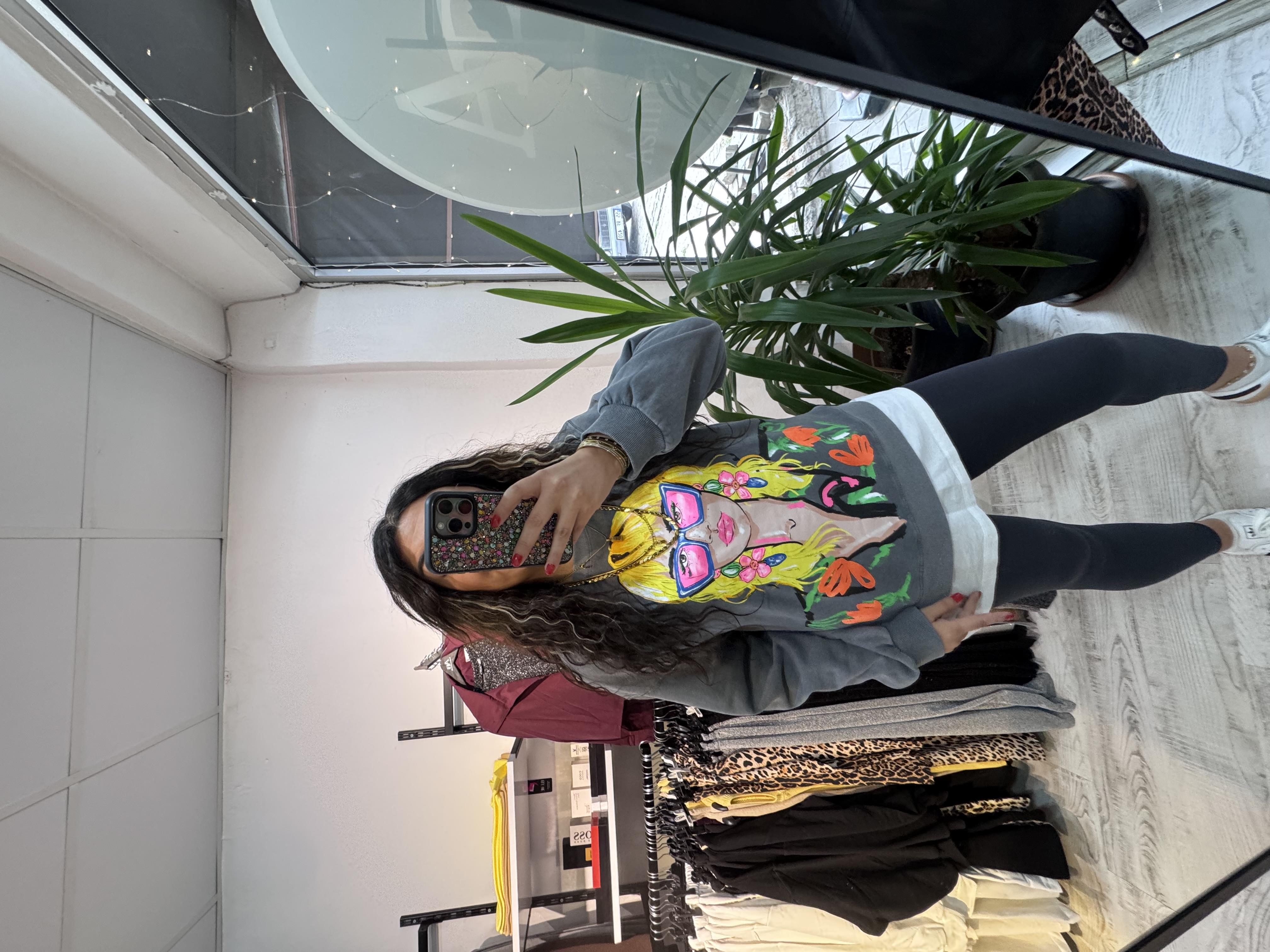 Kız Baskılı MRK Sweat 