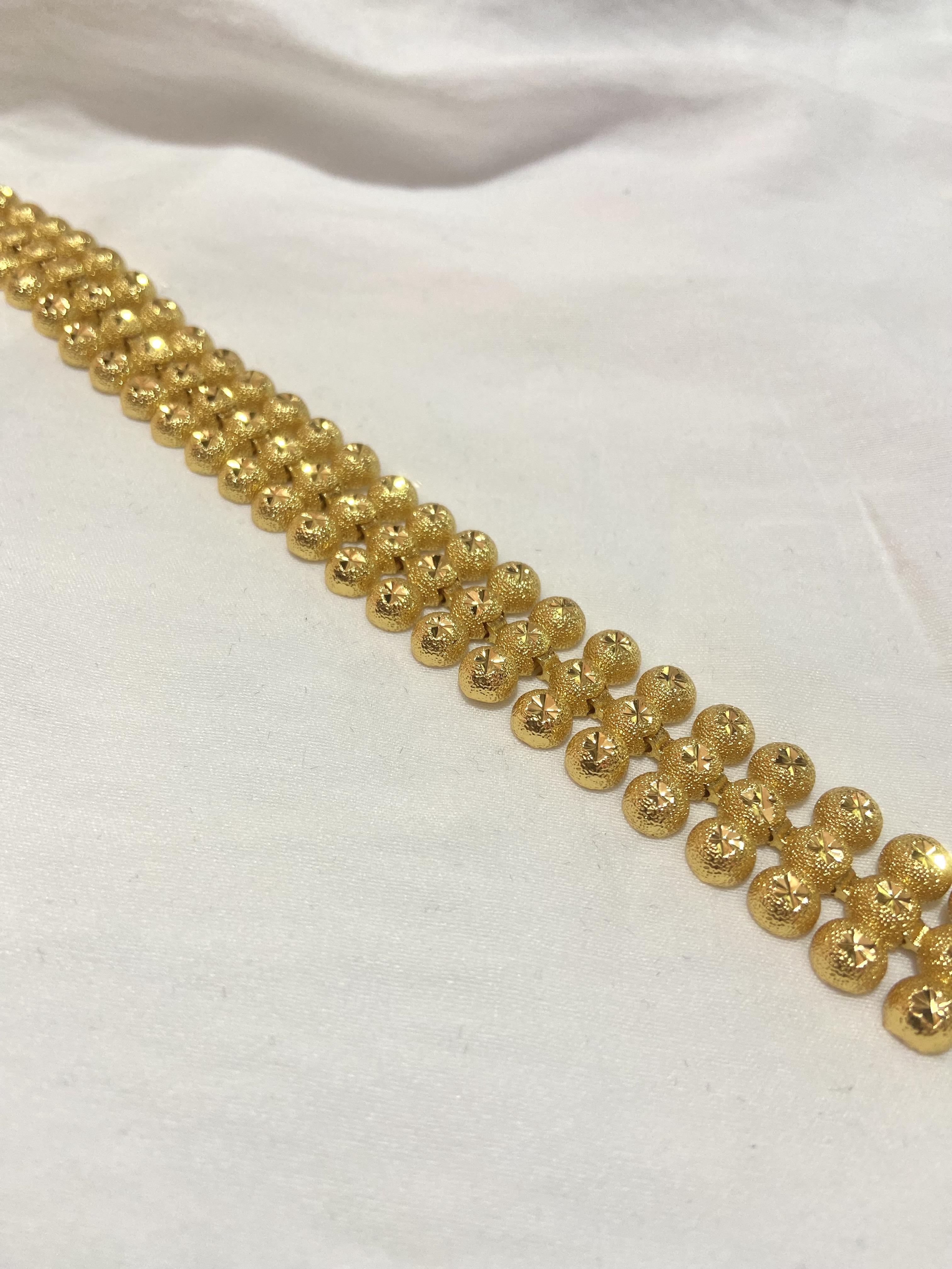 Kuyumcu Model Vip Çelik Gold Bileklik