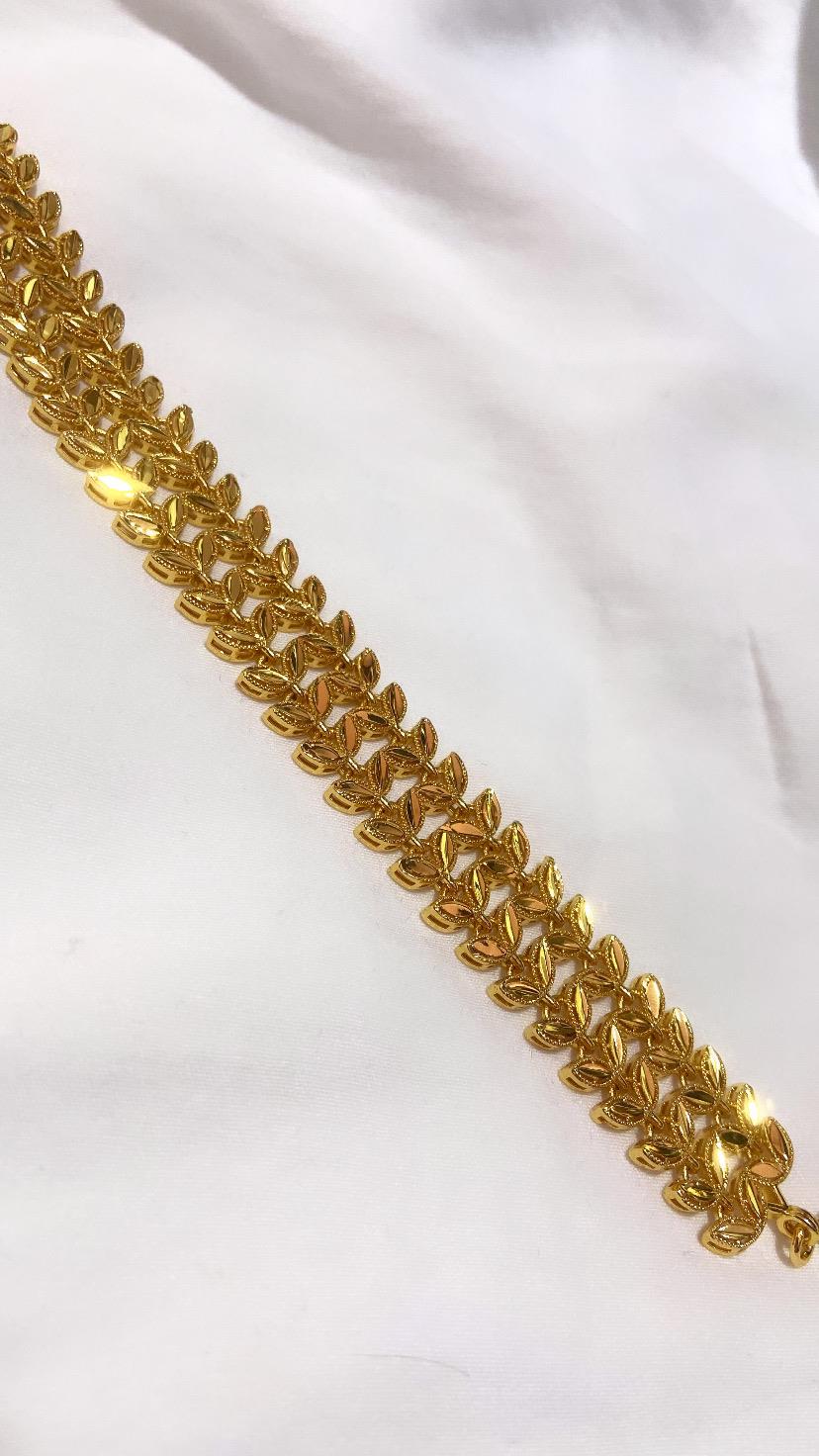 Kuyumcu Model Vip Çelik Gold Bileklik