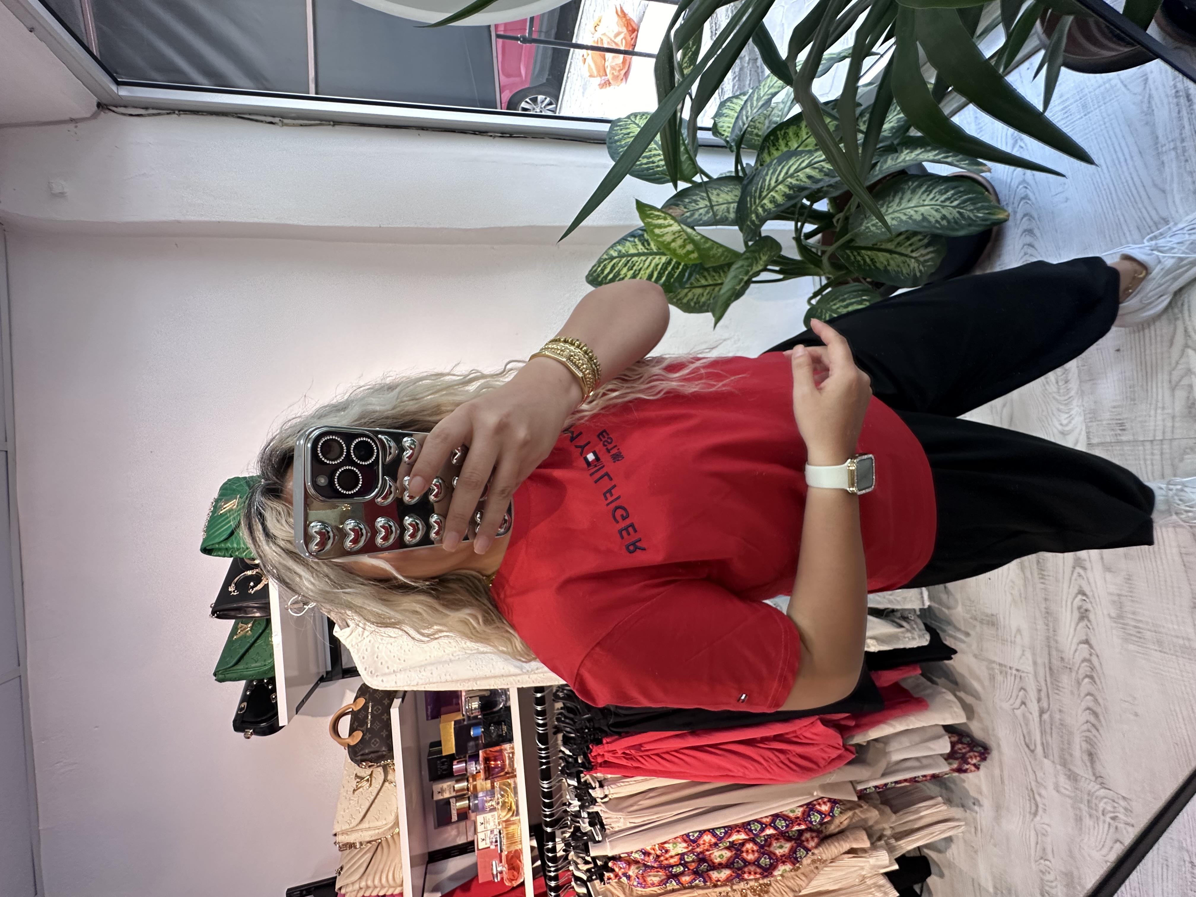 Orijinal Marka Kırmızı Tshirt
